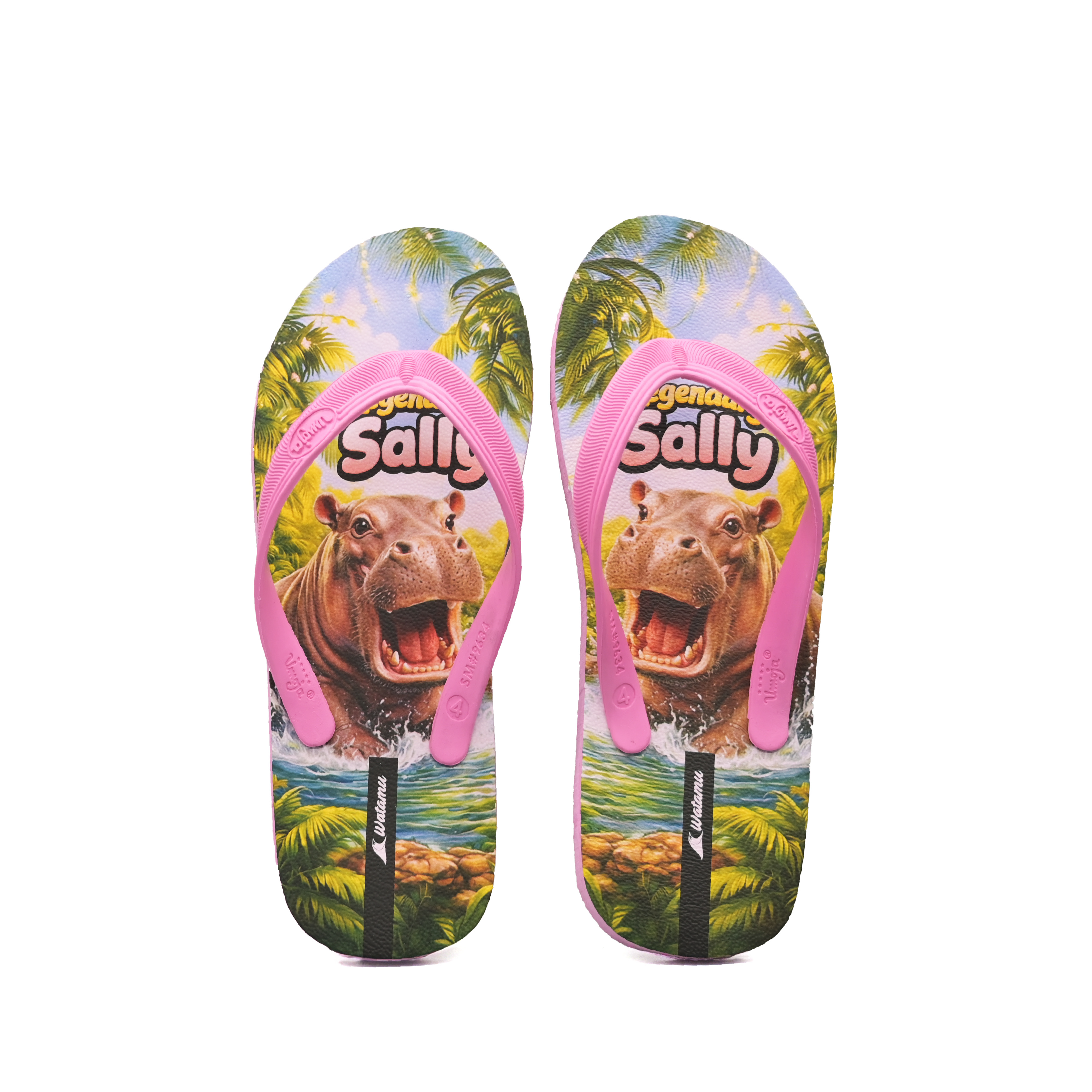 Digital Slipper Sally Pink Kids’ Casual Slippers