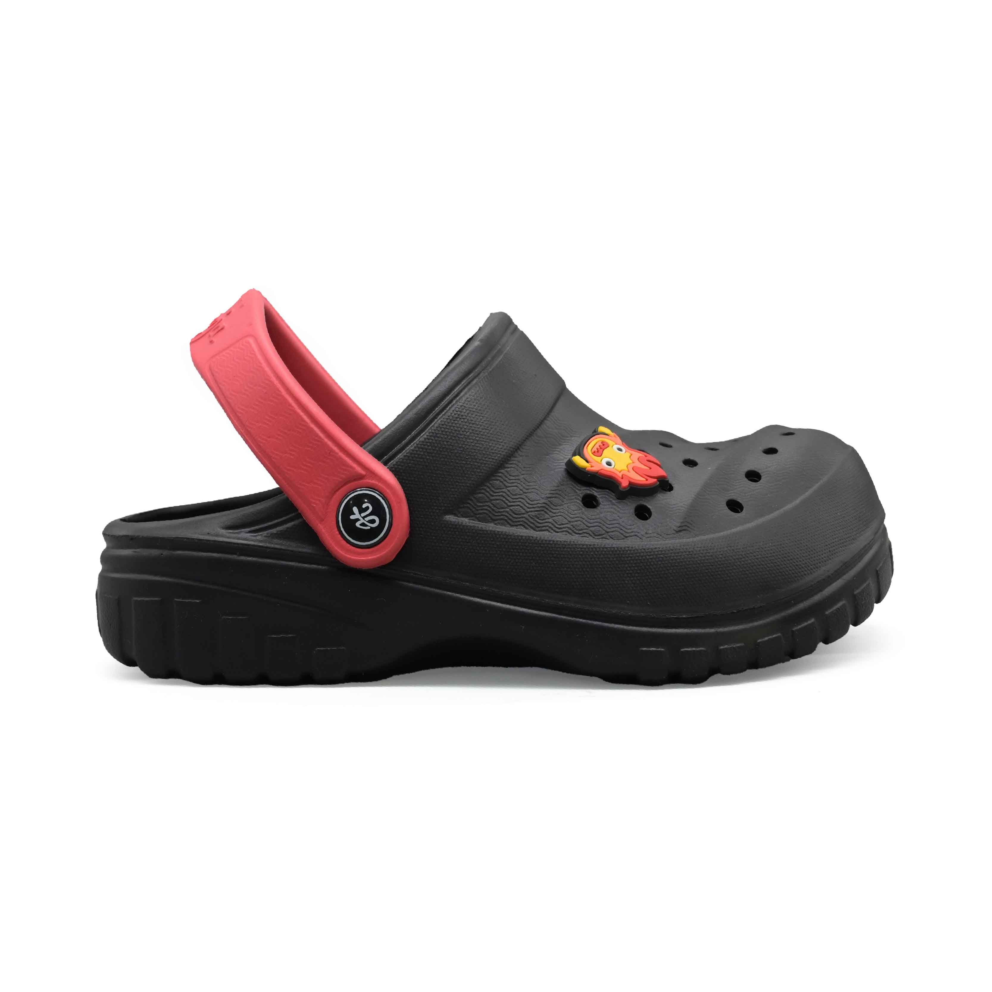 Hippies Dragon Kids’ Clogs - Black
