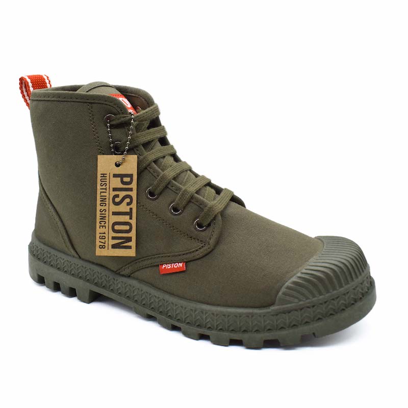 Olive green hotsell canvas shoes