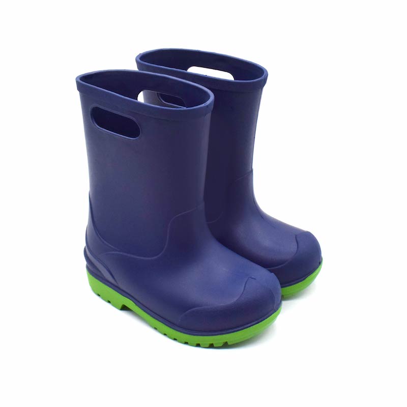 Buggies Rain Boot - Navy/Green