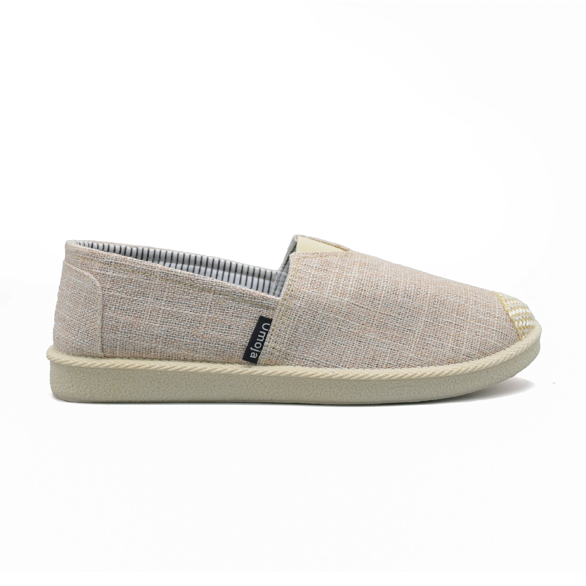 Esparto Ladies Casual Slip-Ons - Beige