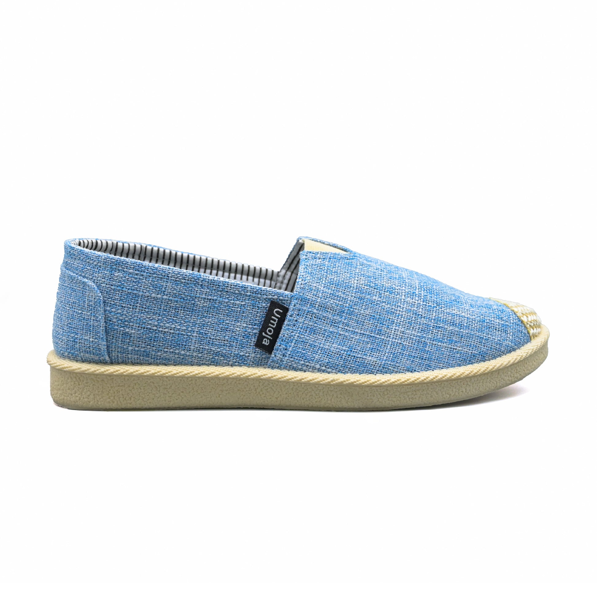 Esparto Ladies Casual Slip-Ons - Light Blue