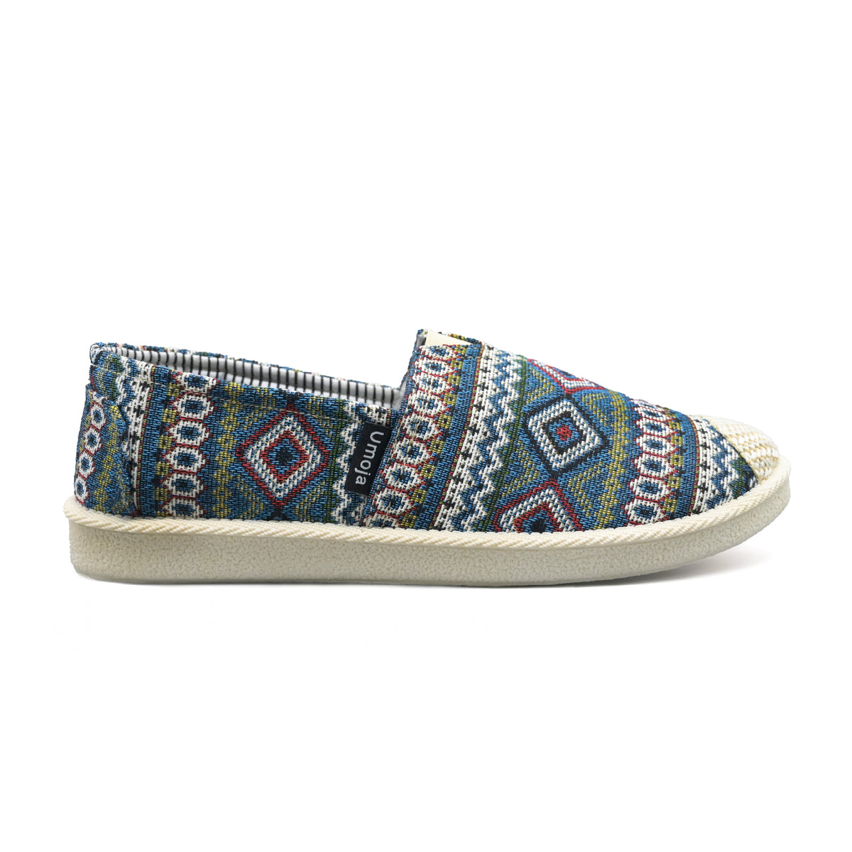Esparto Ladies Casual Slip-Ons - Tribal Blue