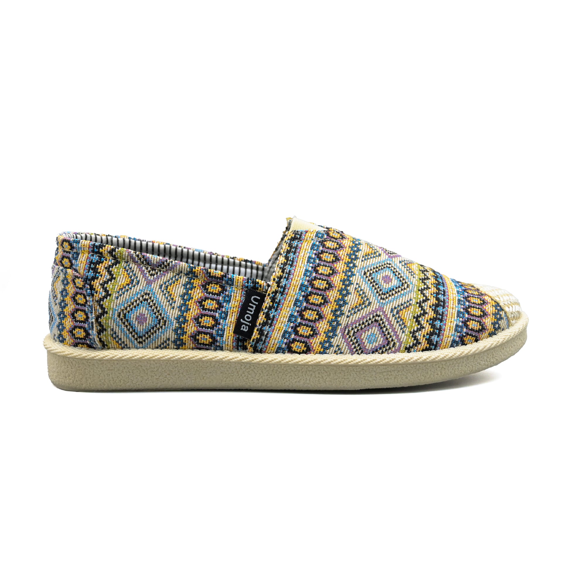 Esparto Ladies Casual Slip-Ons - Tribal Cream