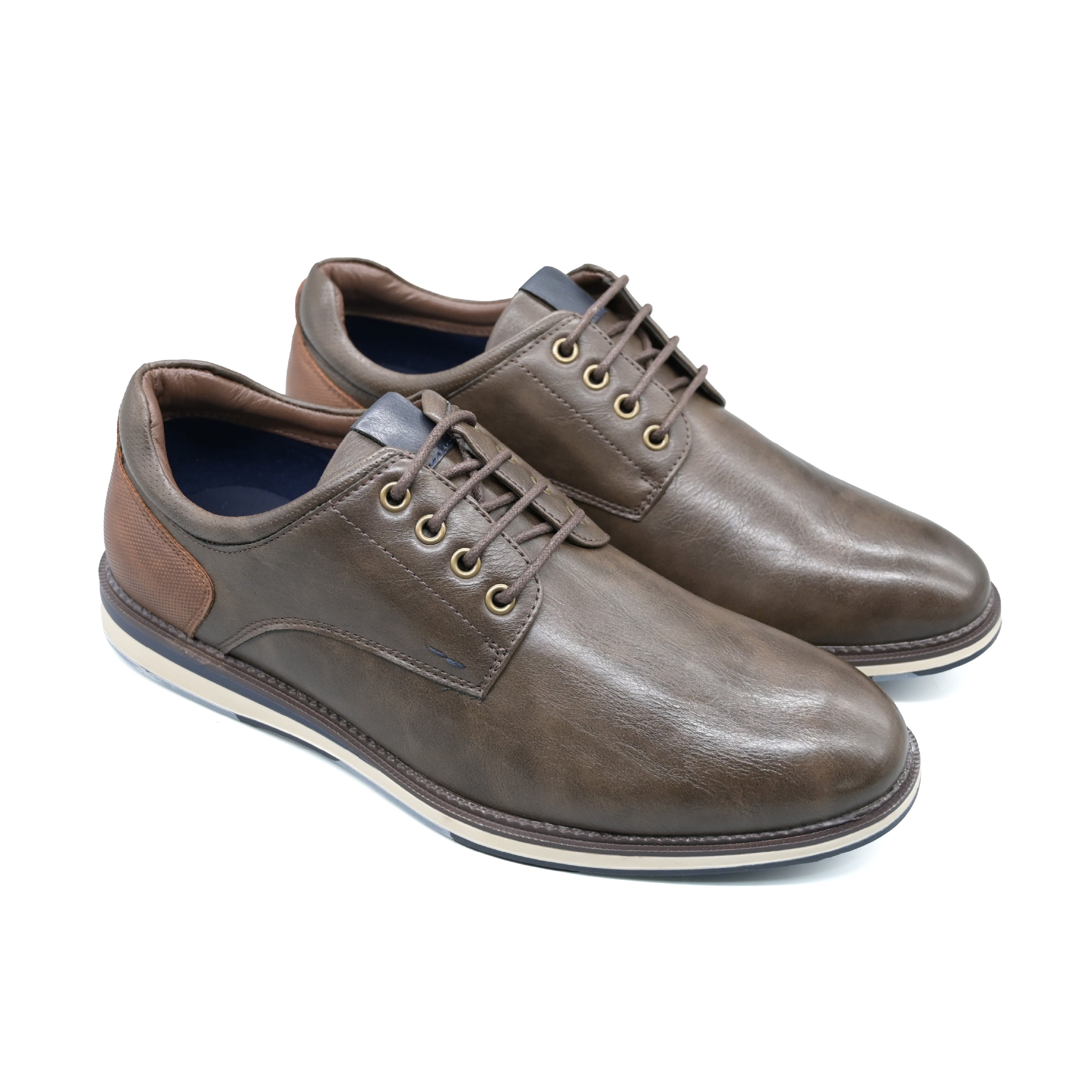Deniro Ralph Men’s Formal Shoes - Dark Brown
