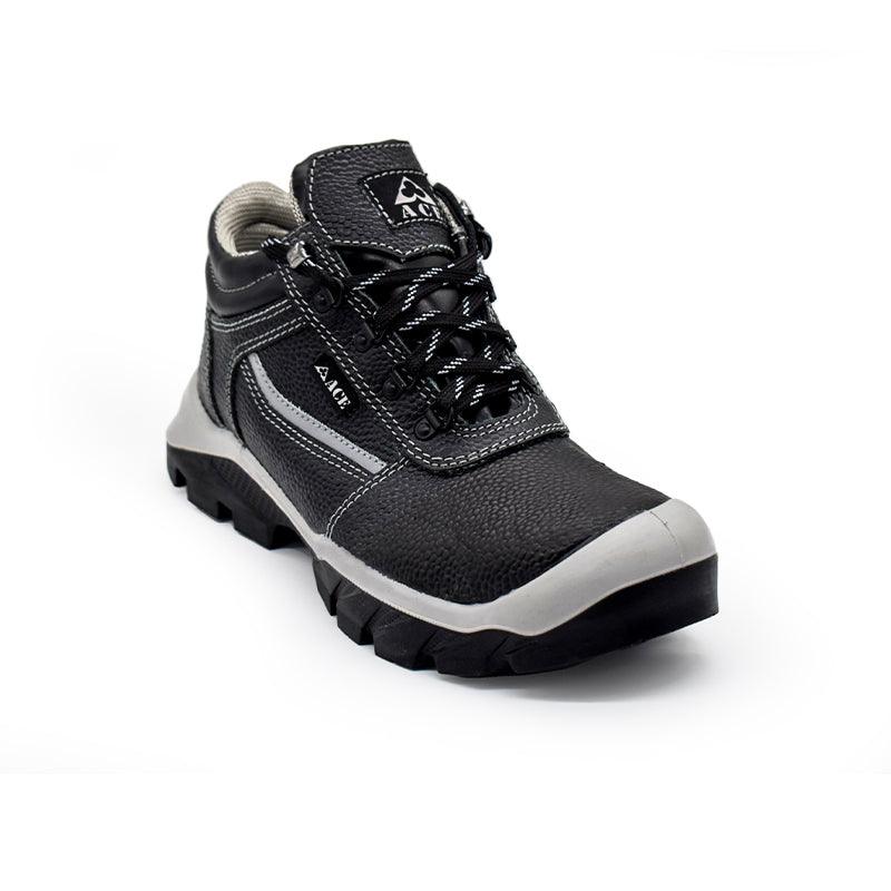 Ace Duma Safety Shoes - Grey(With Grey Strip) - Umoja Africa