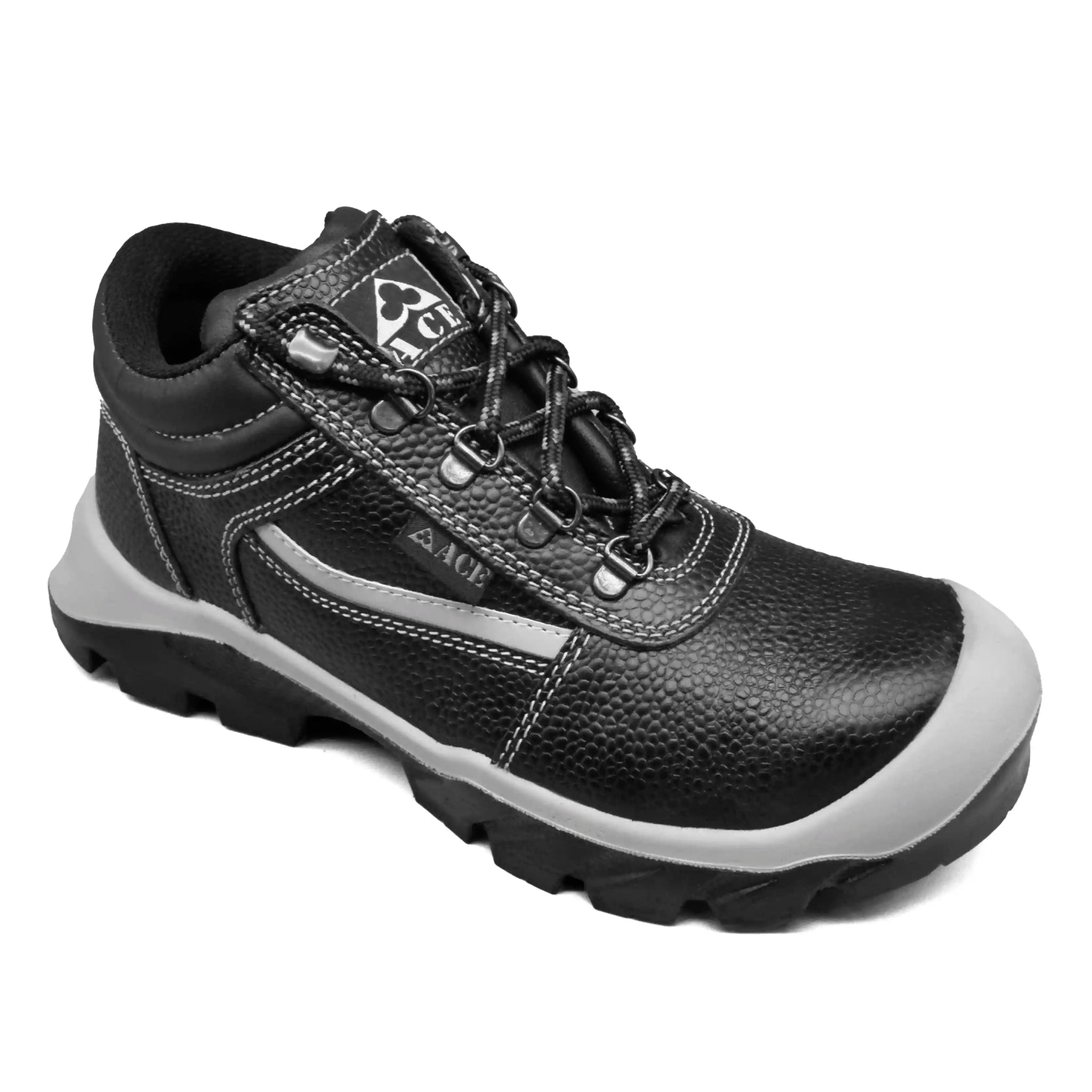 Ace Duma Safety Shoes - Grey(With Grey Strip) - Umoja Africa Kenya