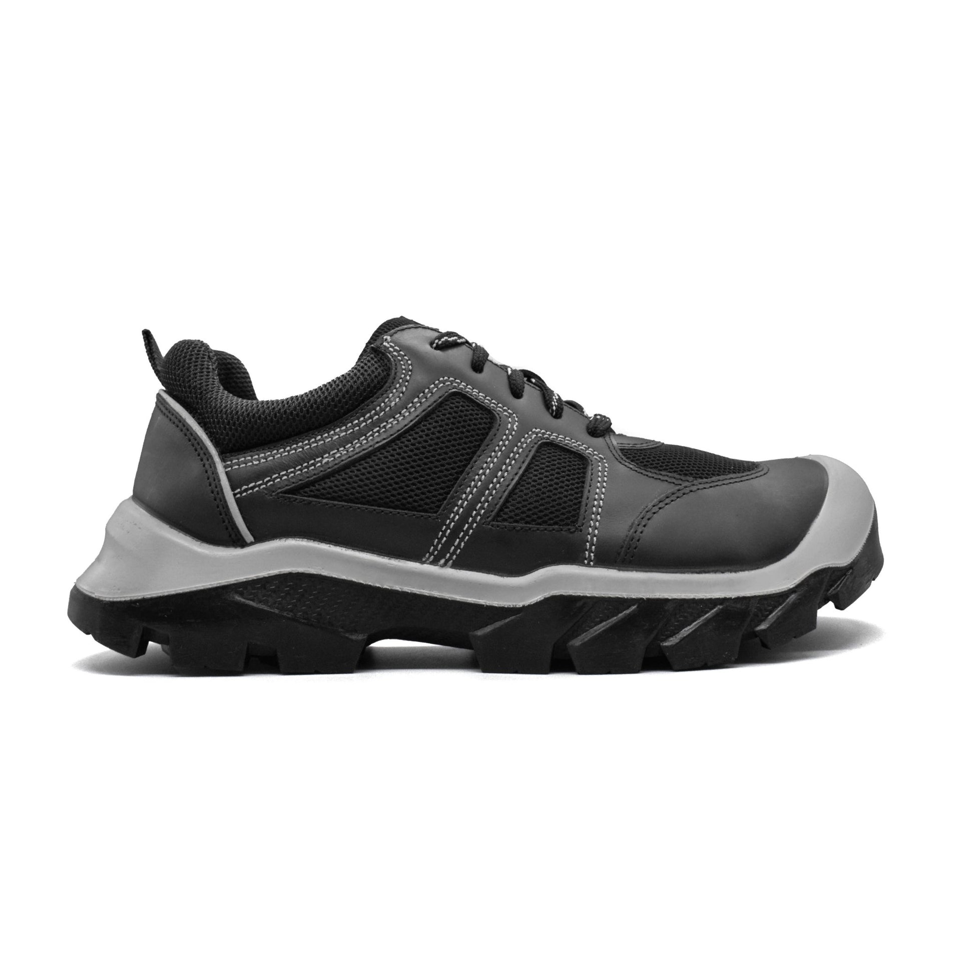 Ace Titan Safety Shoes by Umoja – Black Steel Toe (S2 SRC)