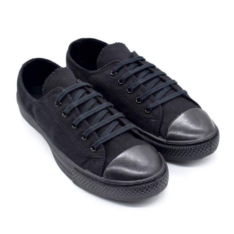 Amka Canvas Shoes - Black - Umoja Africa