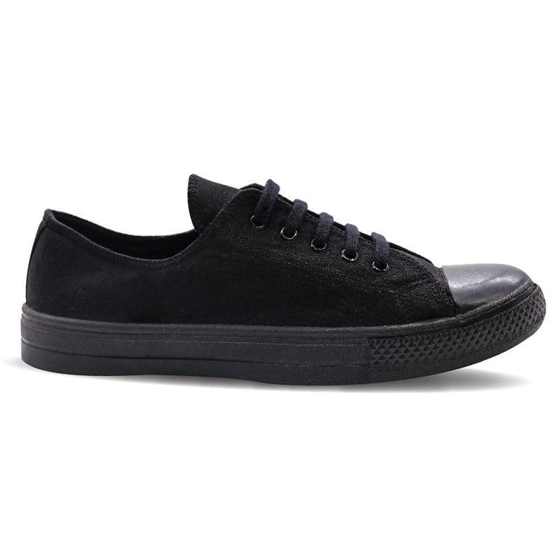 Amka Canvas Shoes - Black - Umoja Africa