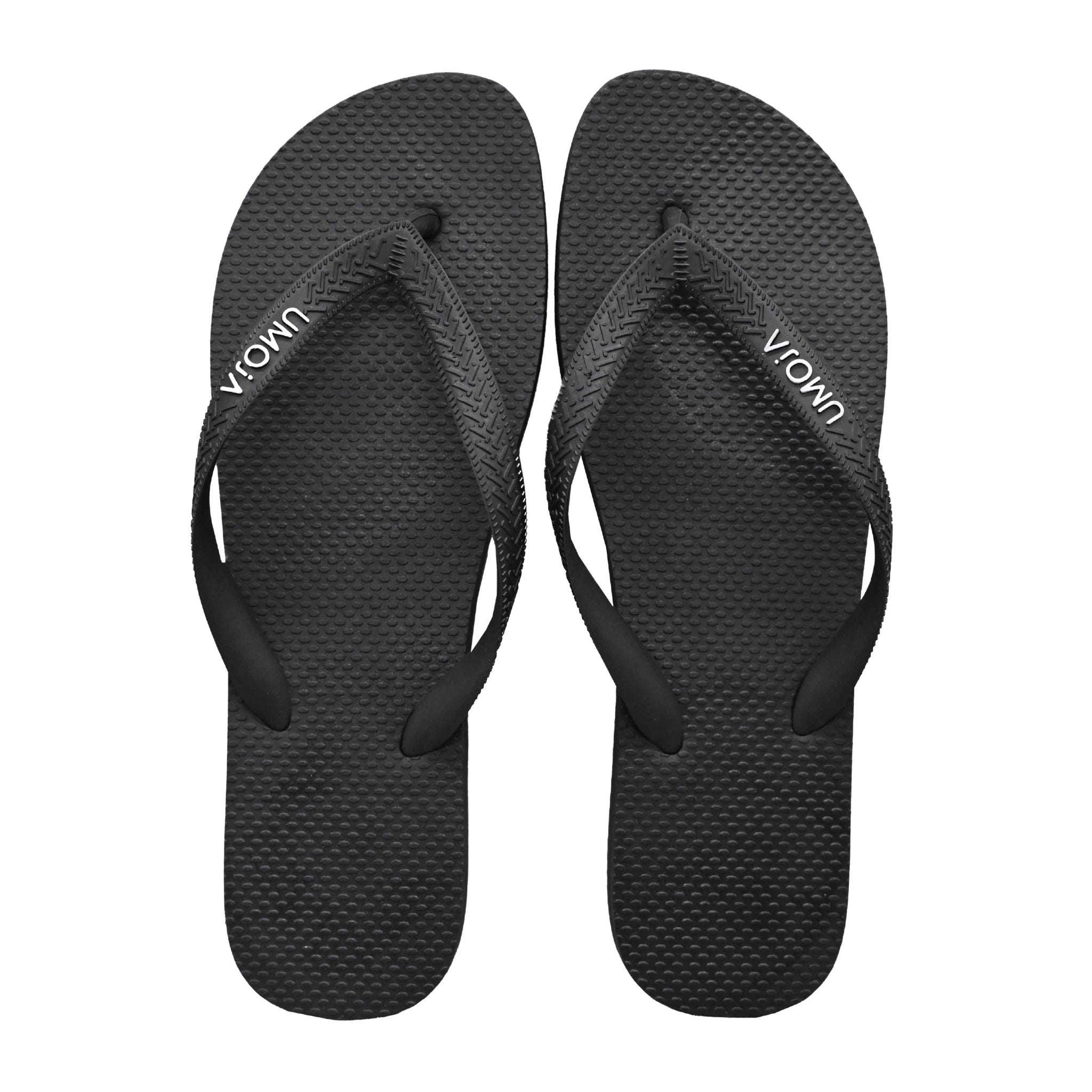 Brazil – Unisex Flip - Flops - Black - Umoja Africa Kenya