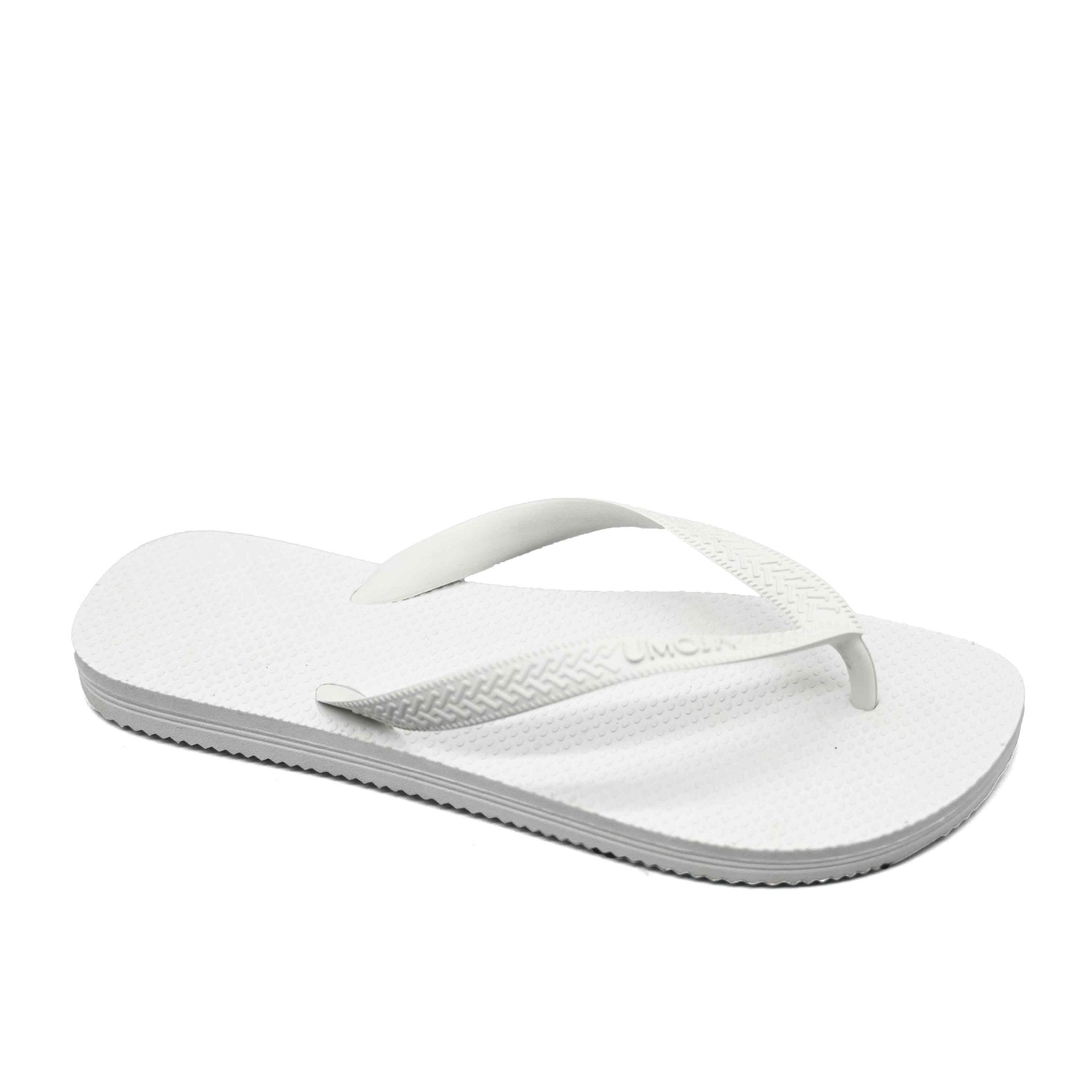 Brazil – Unisex Flip - Flops - White - Umoja Africa Kenya