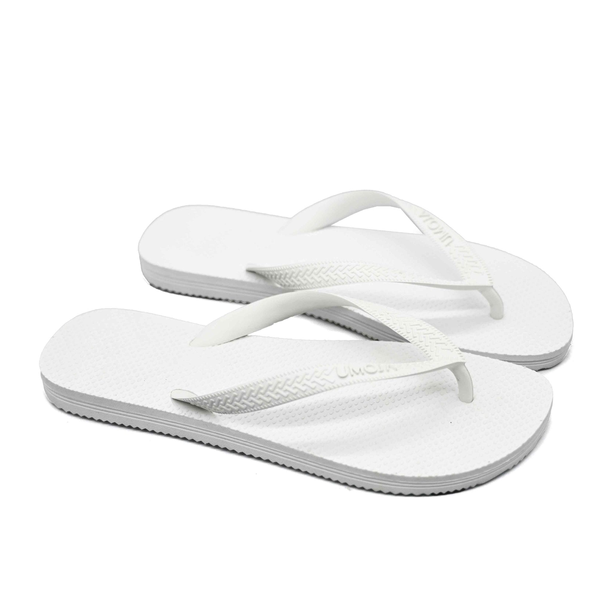 Brazil – Unisex Flip - Flops - White - Umoja Africa Kenya