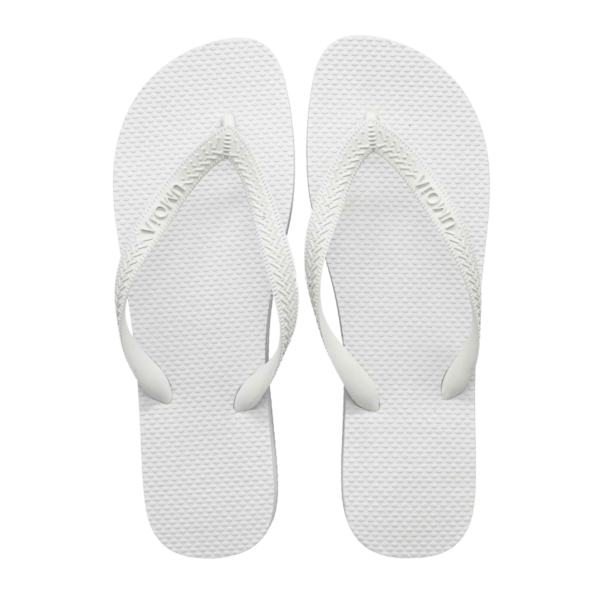 Brazil – Unisex Flip - Flops - White - Umoja Africa Kenya