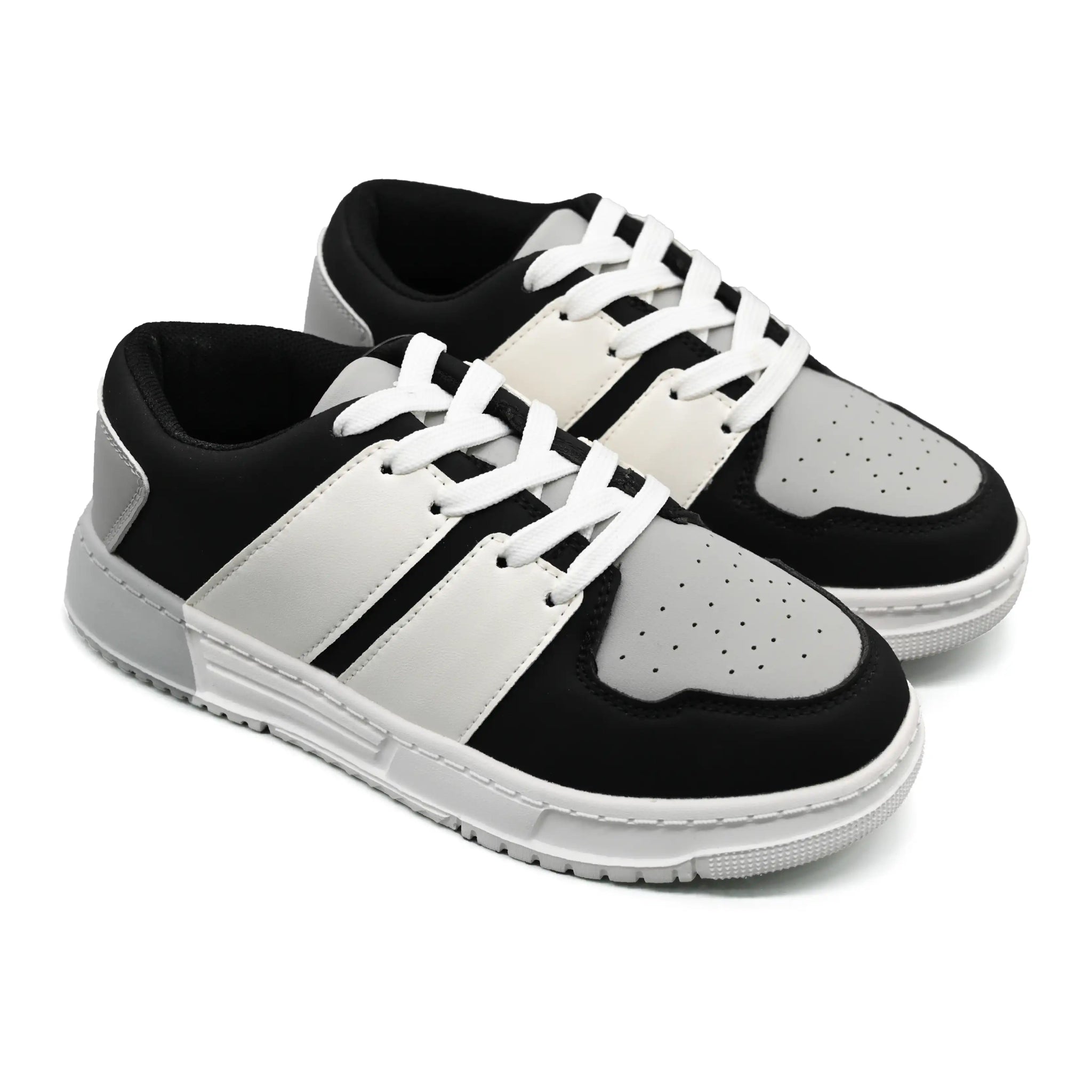 Buggies Austin Kids Shoes - Grey/White - Umoja Africa Kenya