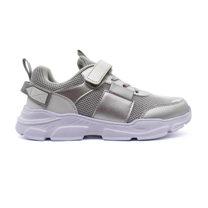 Buggies Retro Kids Shoes - Silver - Umoja Africa