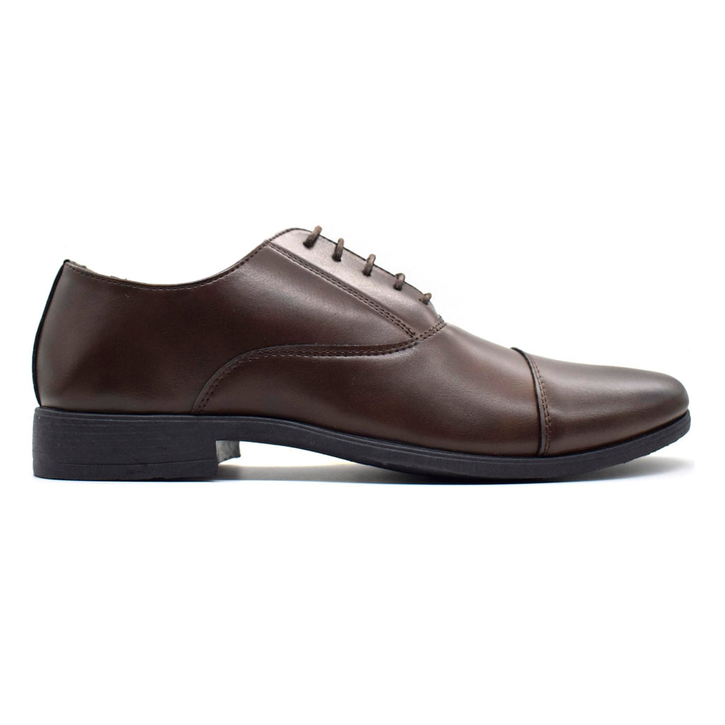 Deniro Dane Men's Formal Shoes - Dark Brown - Umoja Africa
