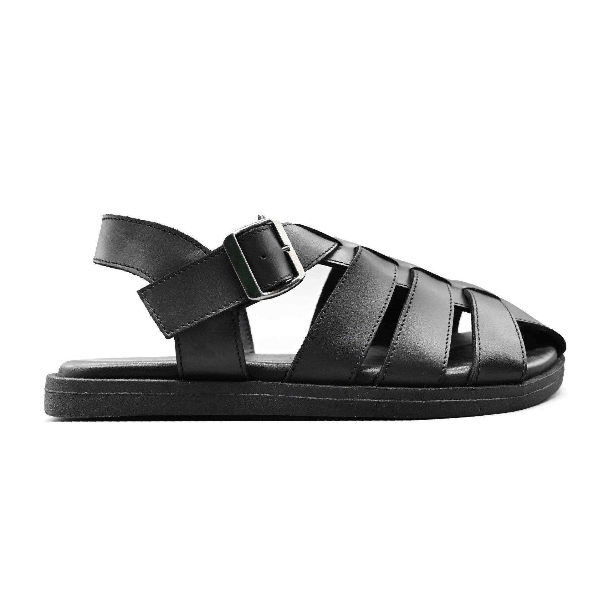 Deniro Fisher Men’s Sandals - Black - Umoja Africa Kenya