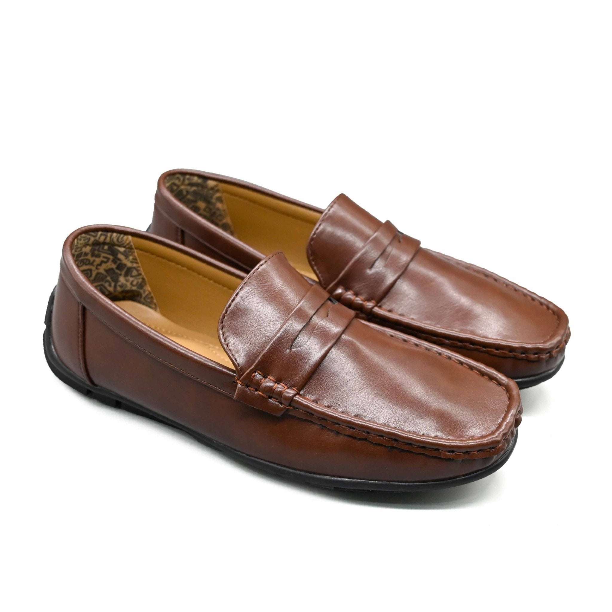 Deniro Oscar Men’s Loafers - Brown - Umoja Africa Kenya