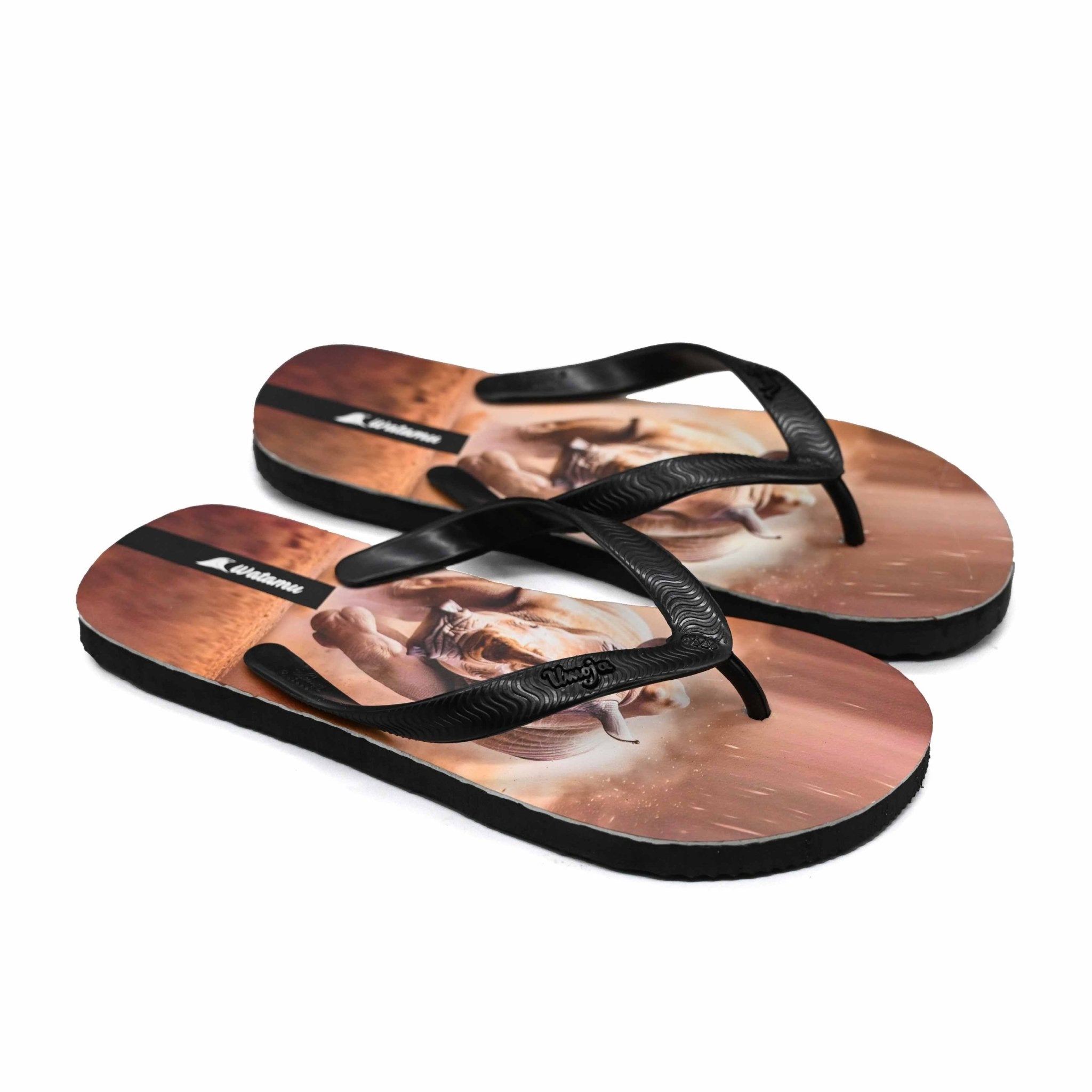 Digital Slippers Kifaru - Navy - Umoja Africa Kenya