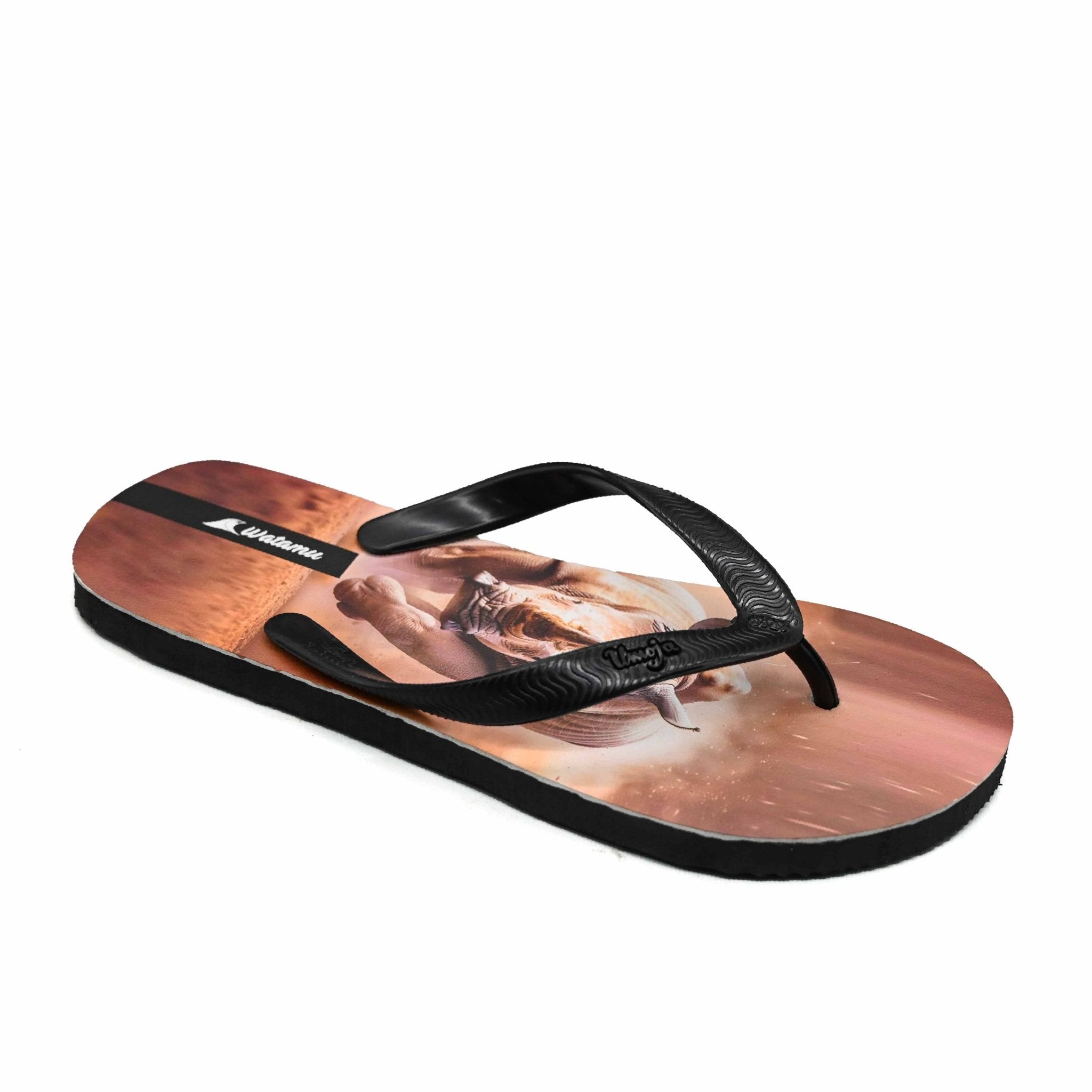 Digital Slippers Kifaru - Navy - Umoja Africa Kenya