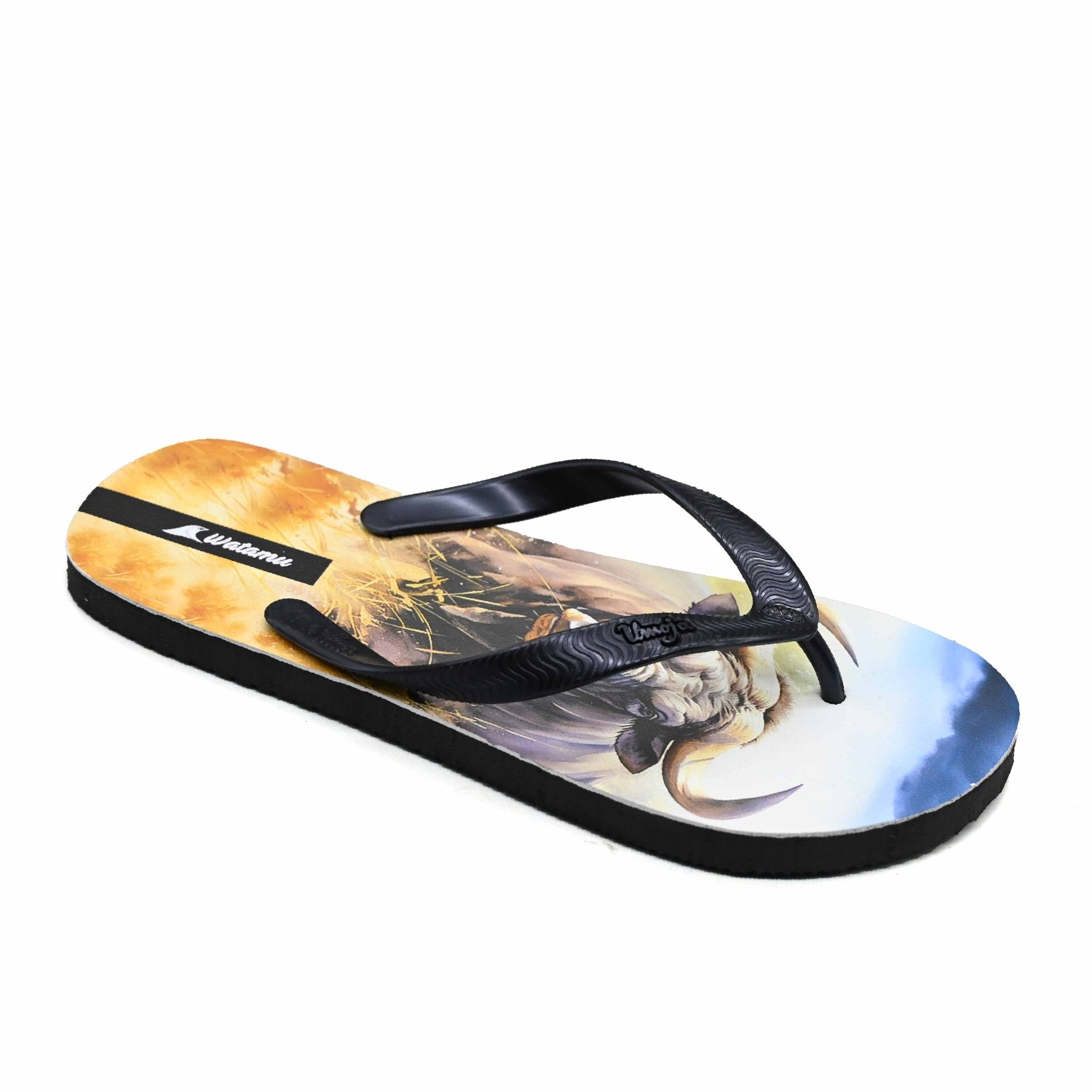 Digital Slippers Nyati - Navy - Umoja Africa Kenya