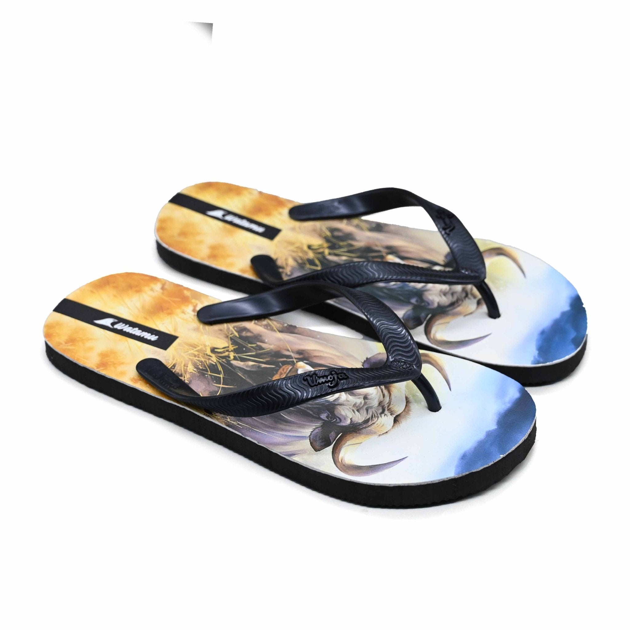 Digital Slippers Nyati - Navy - Umoja Africa Kenya
