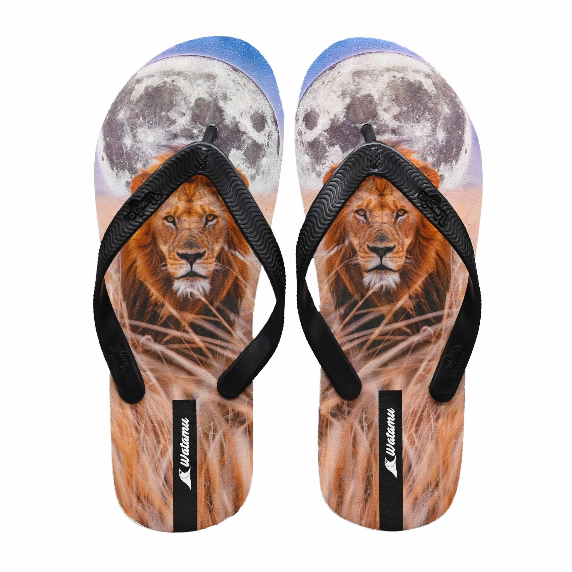 Digital Slippers Simba - Black - Umoja Africa Kenya