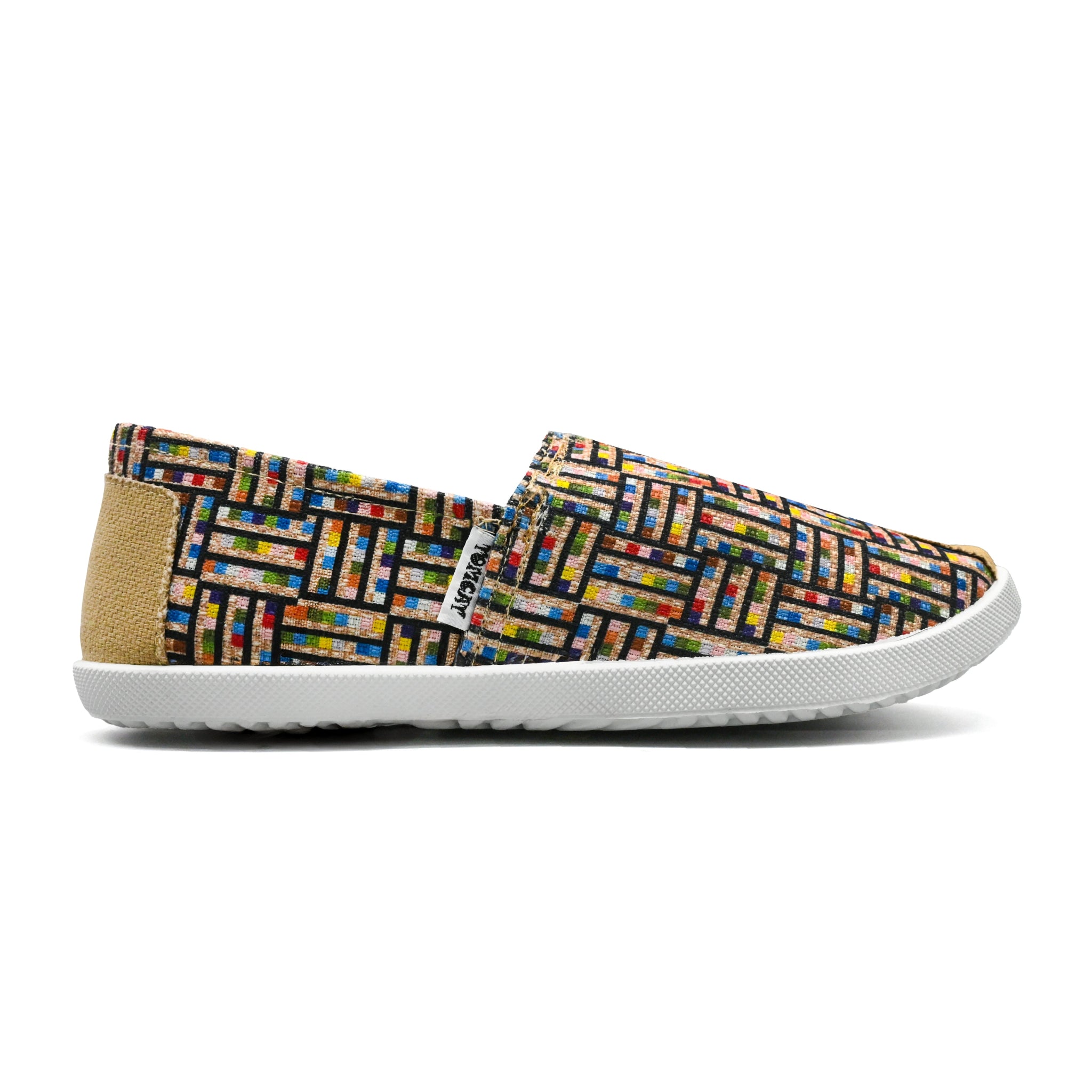 Emmy Chapisha Canvas Shoes - Ankara Blue - Umoja Africa Kenya