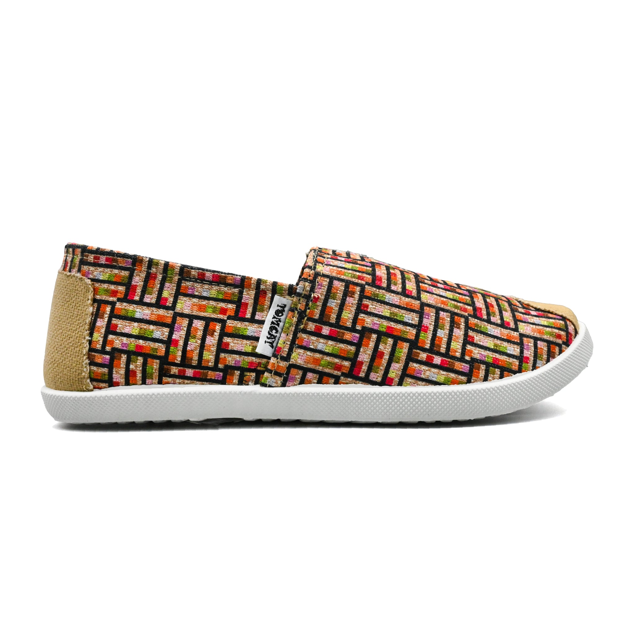 Emmy Chapisha Canvas Shoes - Ankara Red - Umoja Africa Kenya