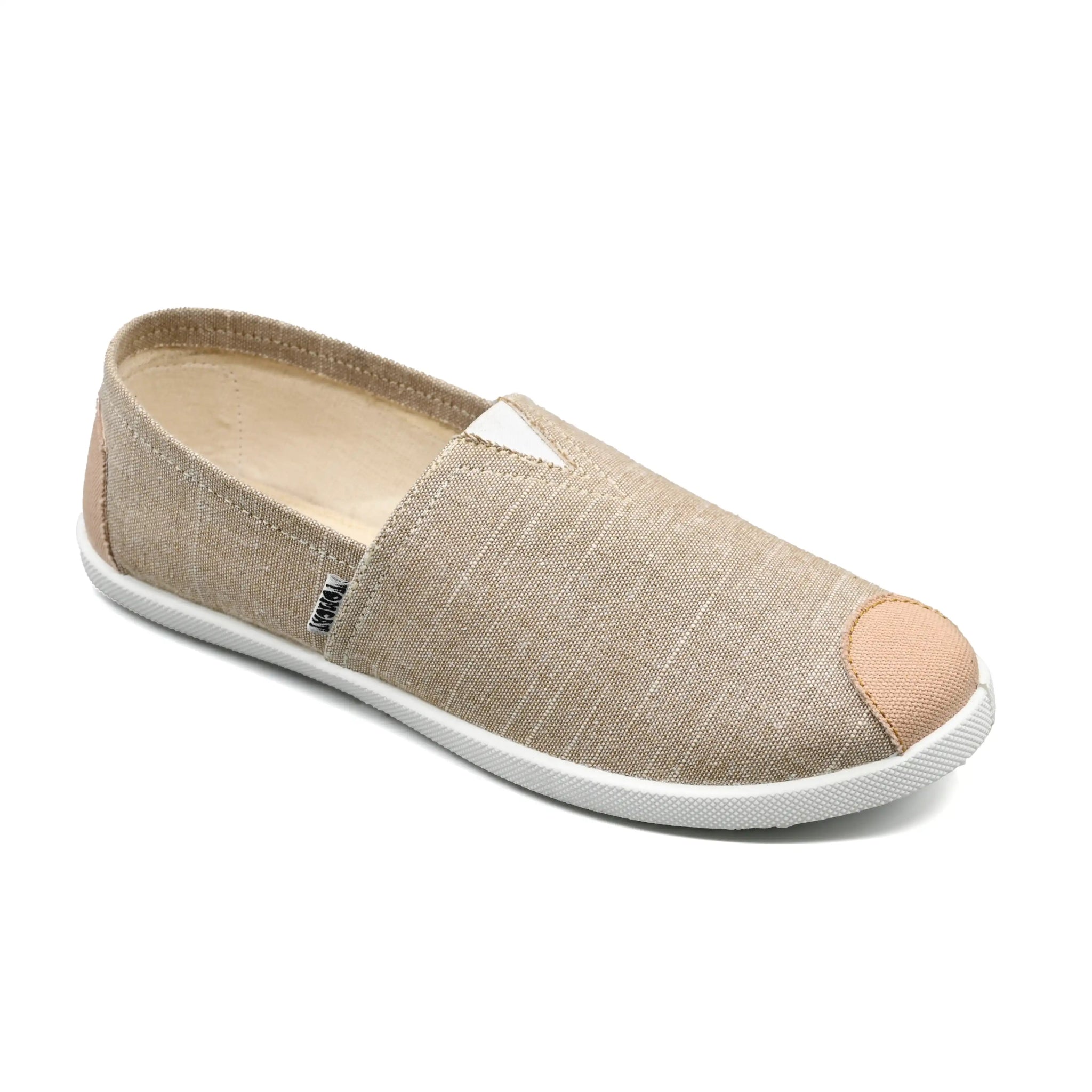 Emmy Chapisha Canvas Shoes - Beige - Umoja Africa Kenya
