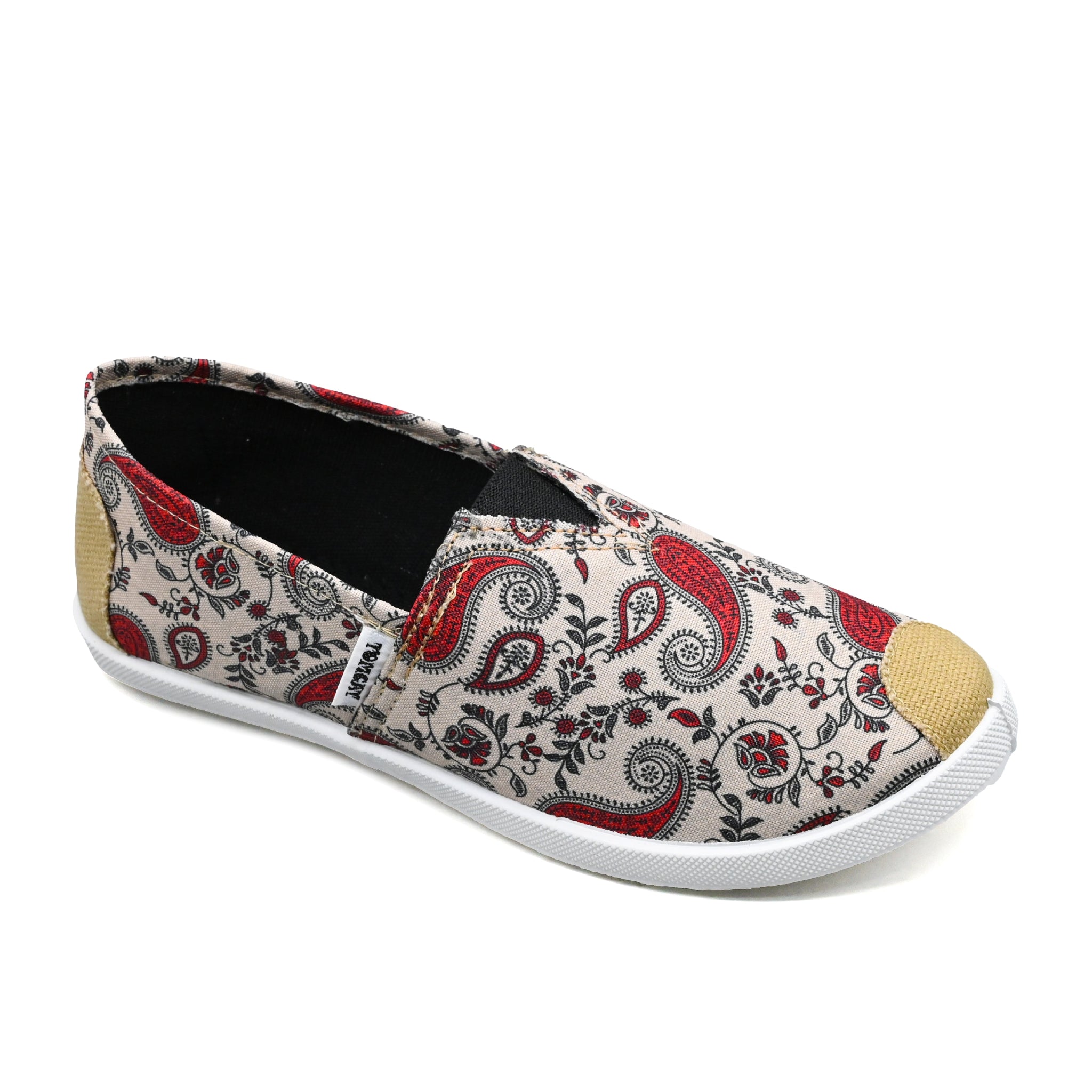 Emmy Chapisha Canvas Shoes - Flowy Red - Umoja Africa Kenya