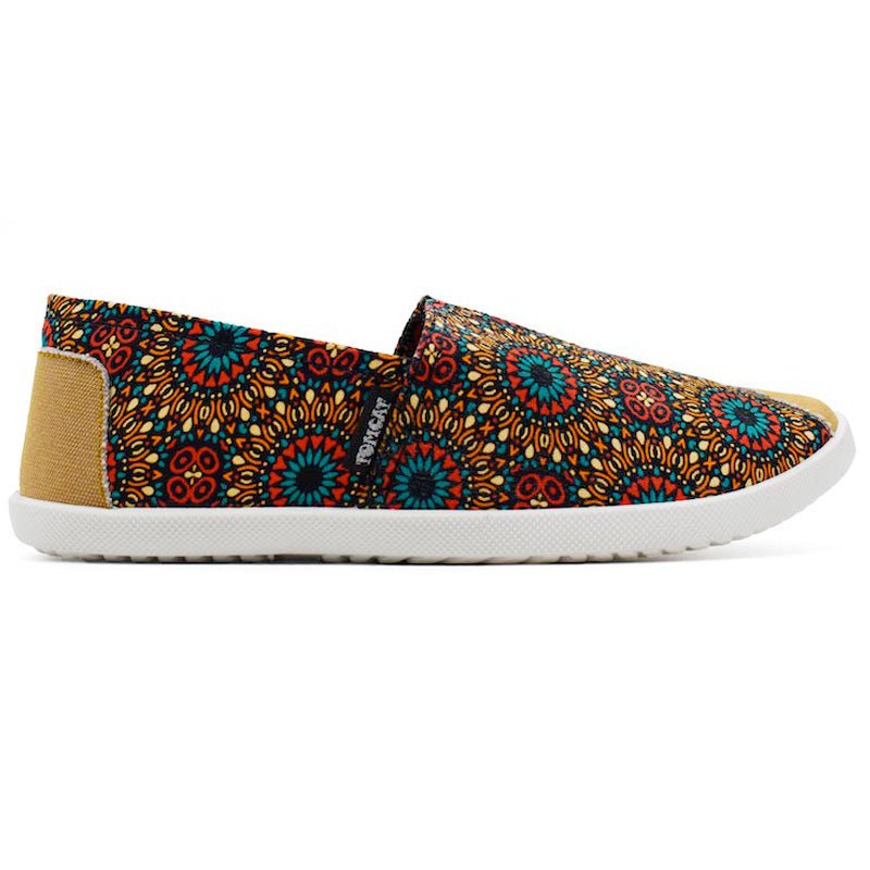 Emmy Chapisha Canvas Shoes - Multi Green - Umoja Africa