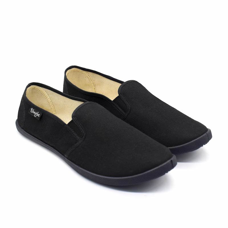 Emmy Salama Canvas Shoes - Black - Umoja Africa