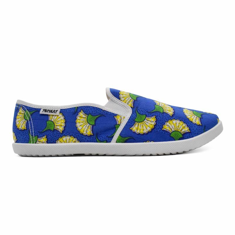 
                      
                        Emmy Salama Canvas Shoes - Multi Blue - Umoja Africa
                      
                    