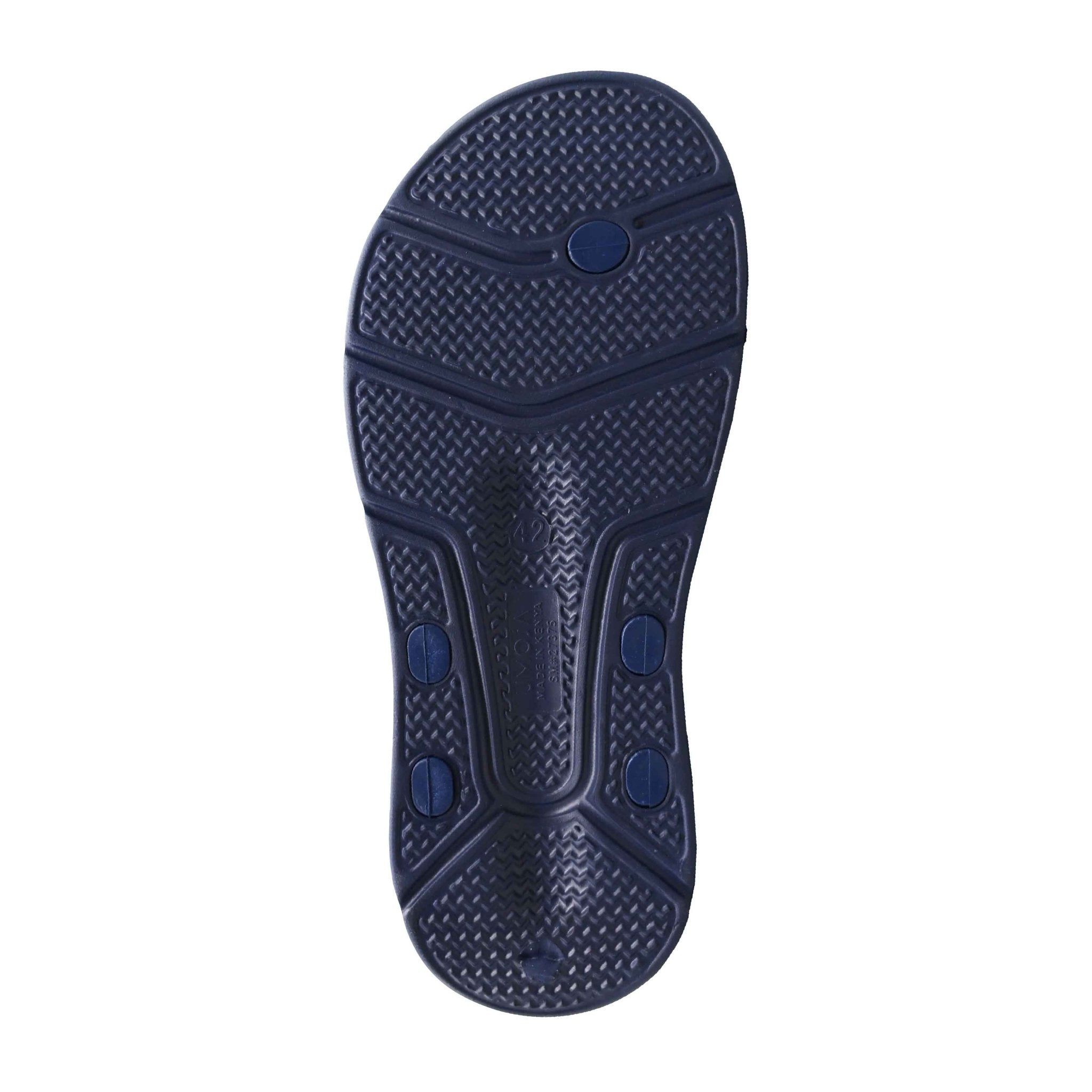 Flight Men’s Flip-Flops - Navy Blue - Umoja Africa Kenya