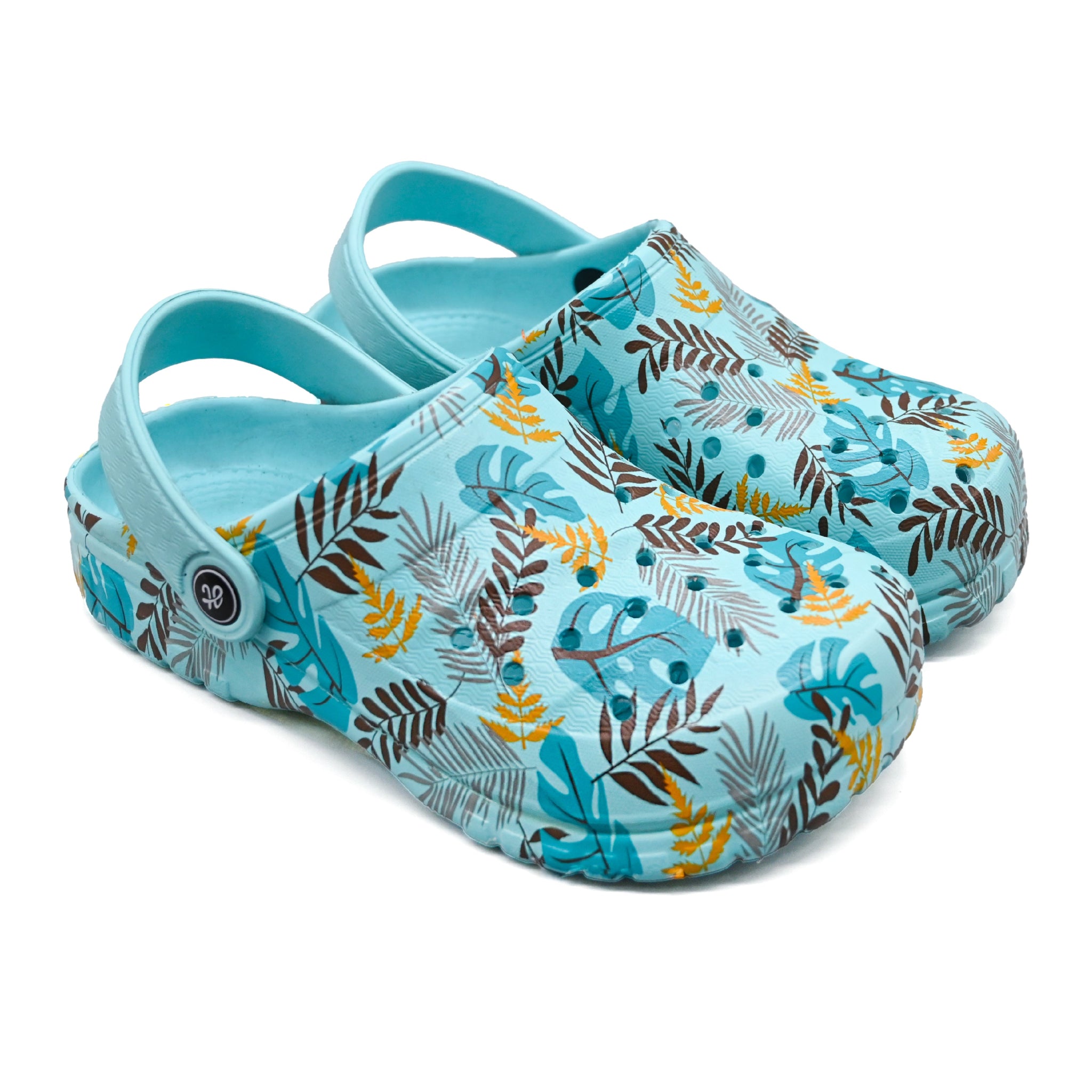 Hippies Print - Aqua Blossom - Umoja Africa Kenya