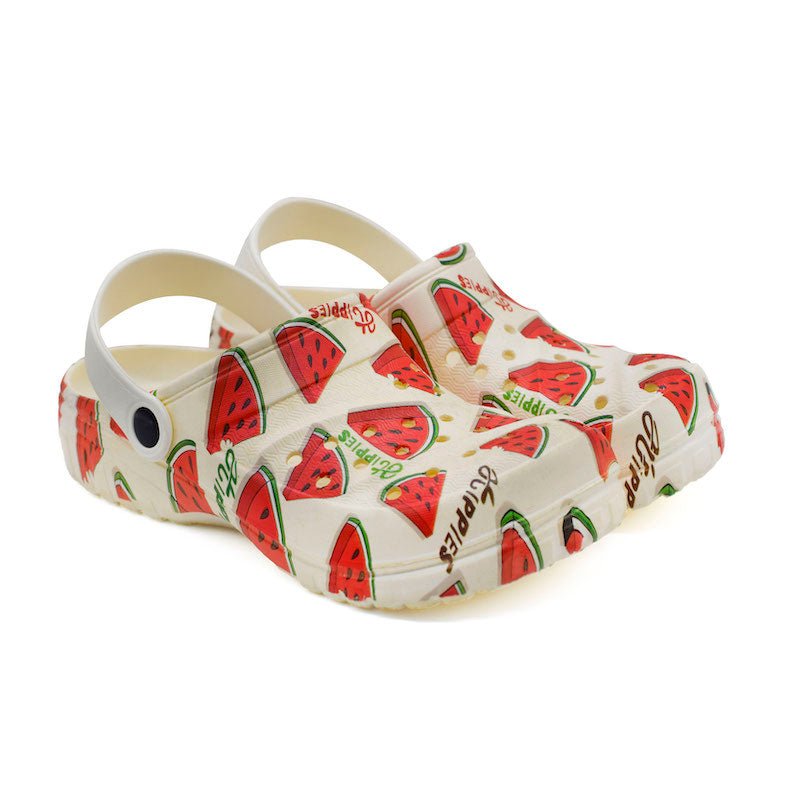Hippies Print White Watermelon - White - Umoja Africa