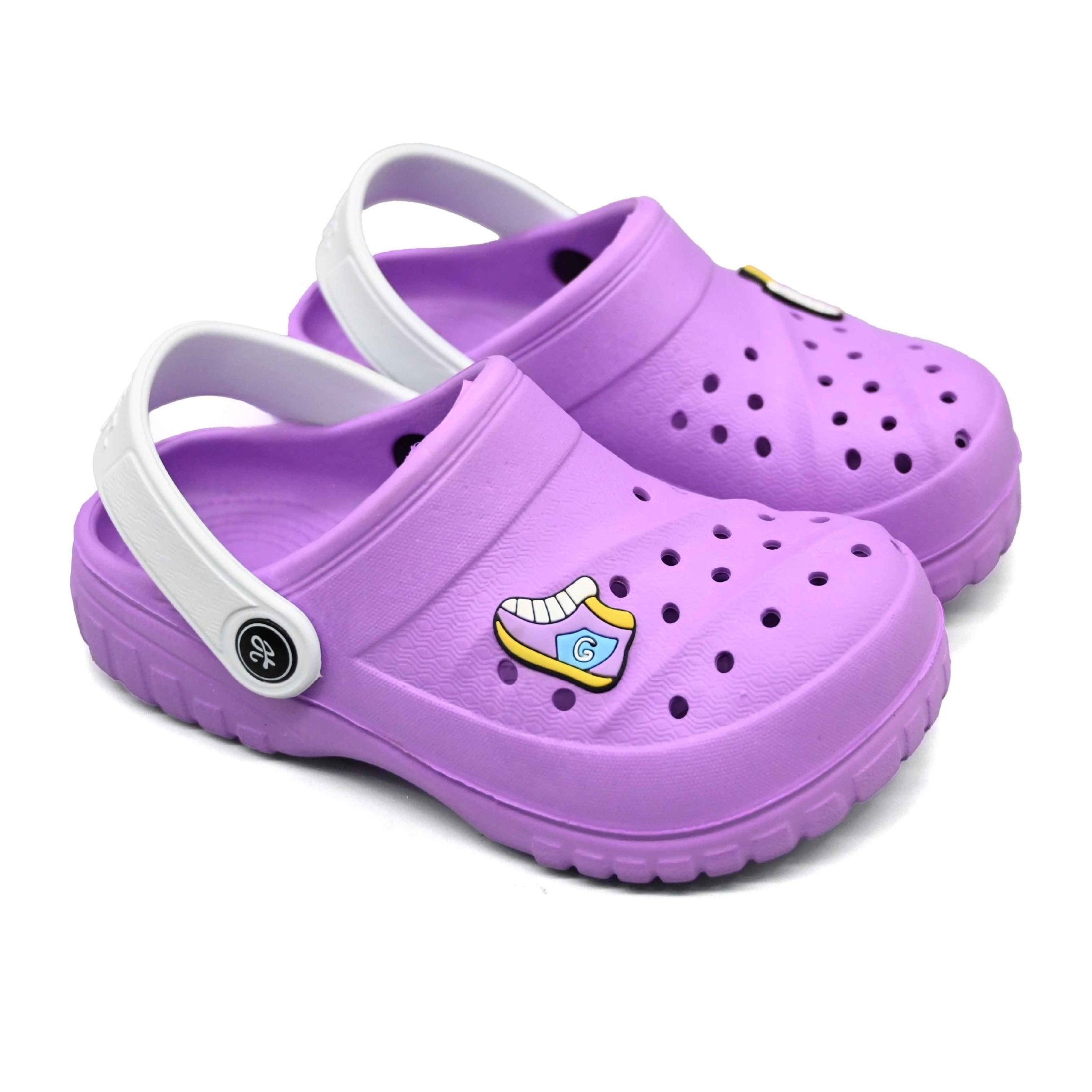 Hippies Purple Donut – Kids’ Clogs - Umoja Africa Kenya