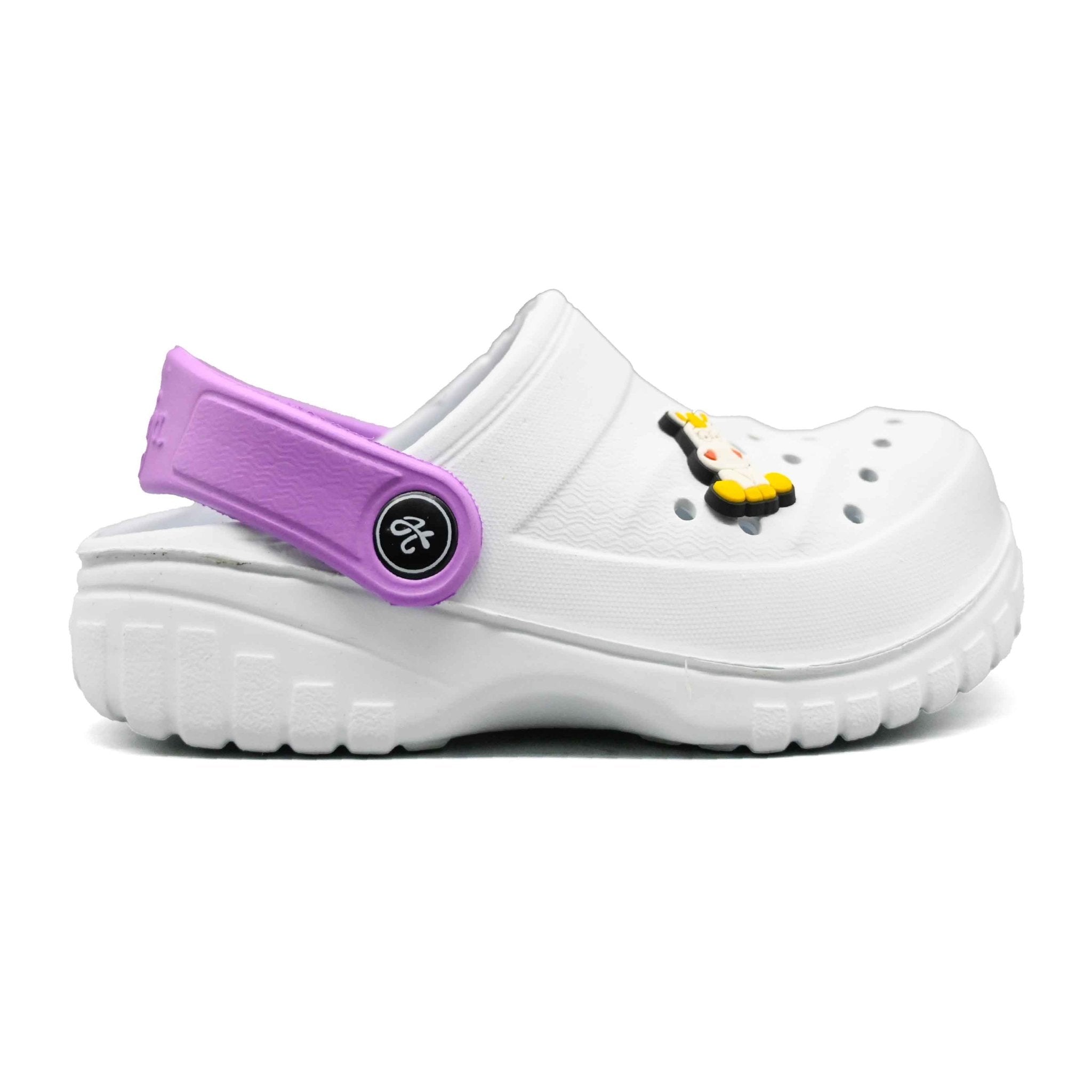 Hippies White Rabbit – Kids’ Clogs - Umoja Africa Kenya