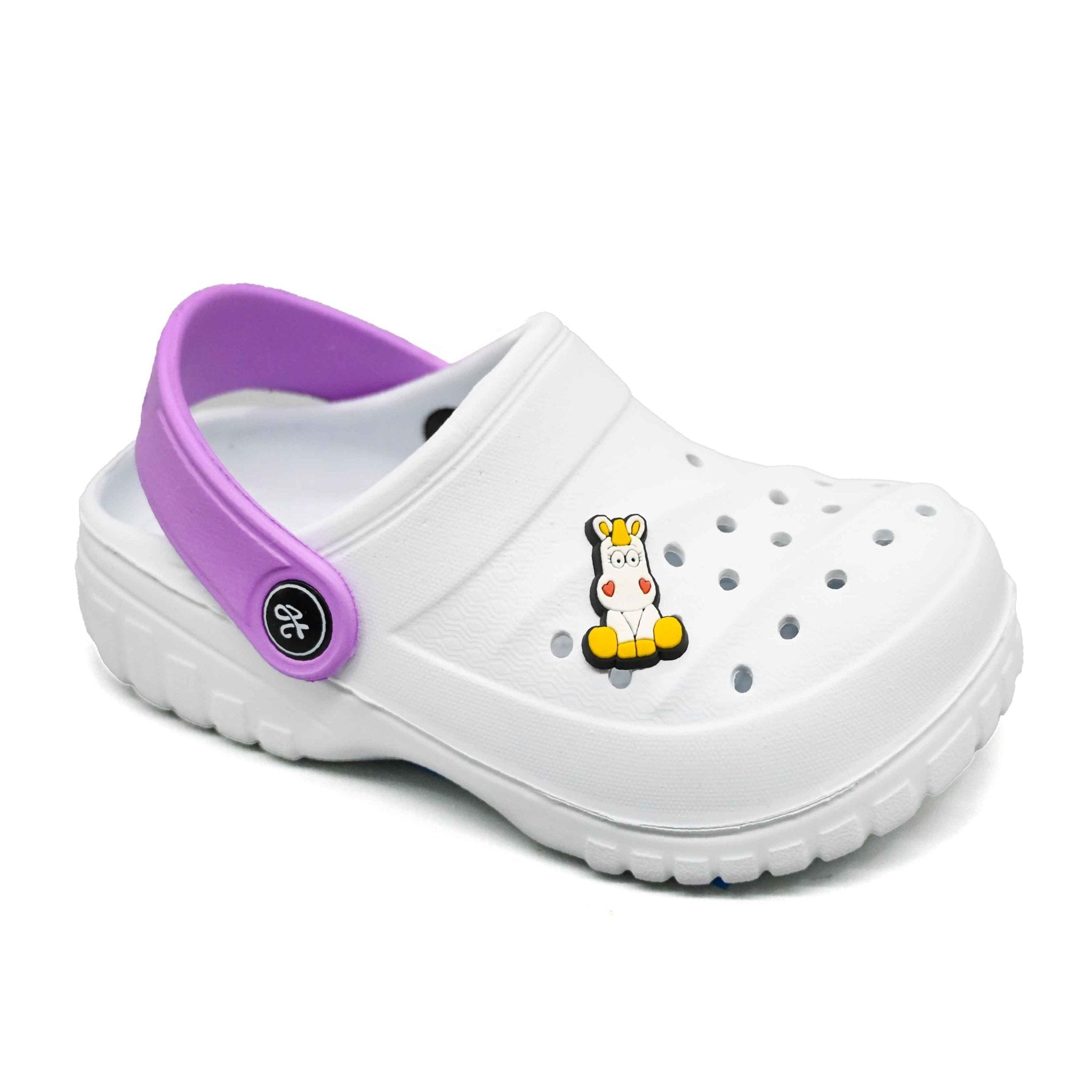 Hippies White Rabbit – Kids’ Clogs - Umoja Africa Kenya