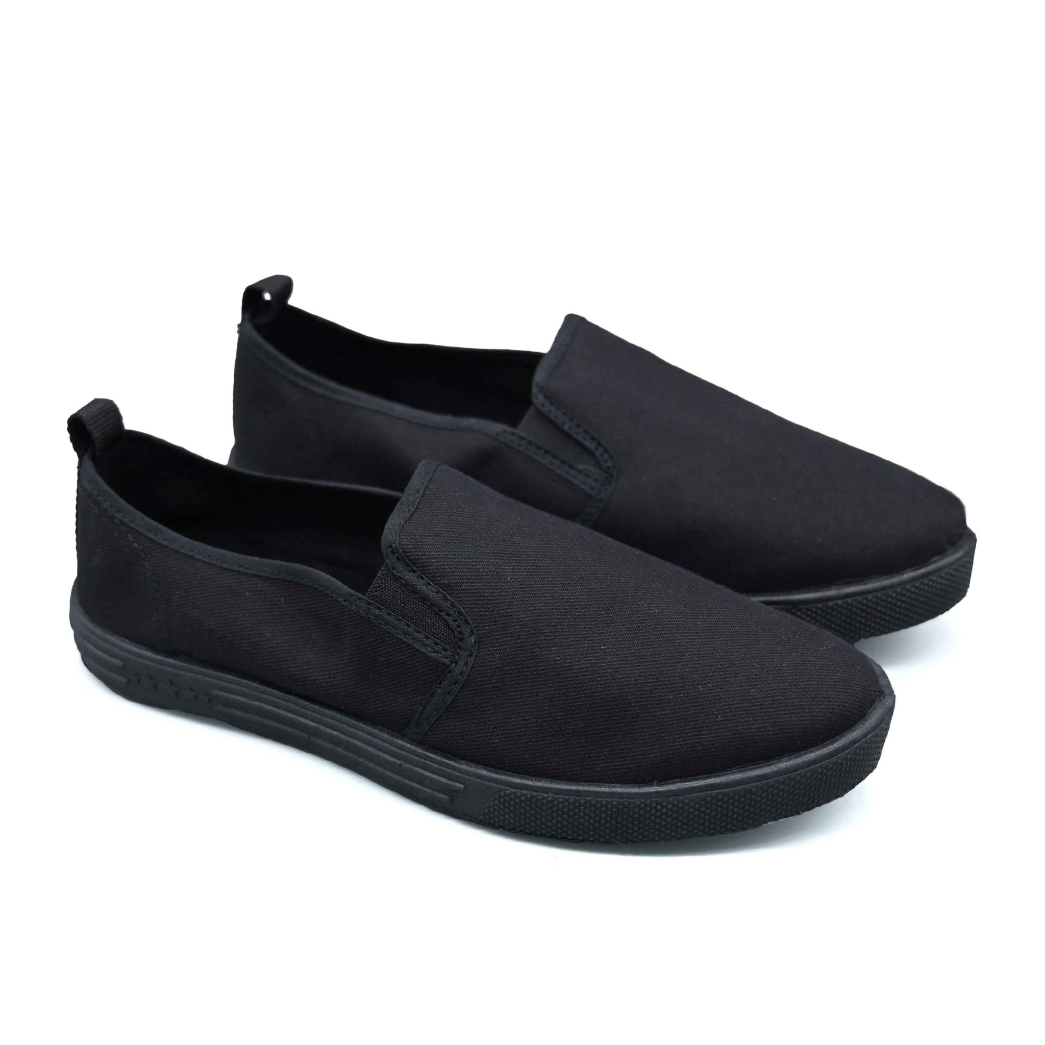Kanan Men’s Slip-On - Black - Umoja Africa Kenya