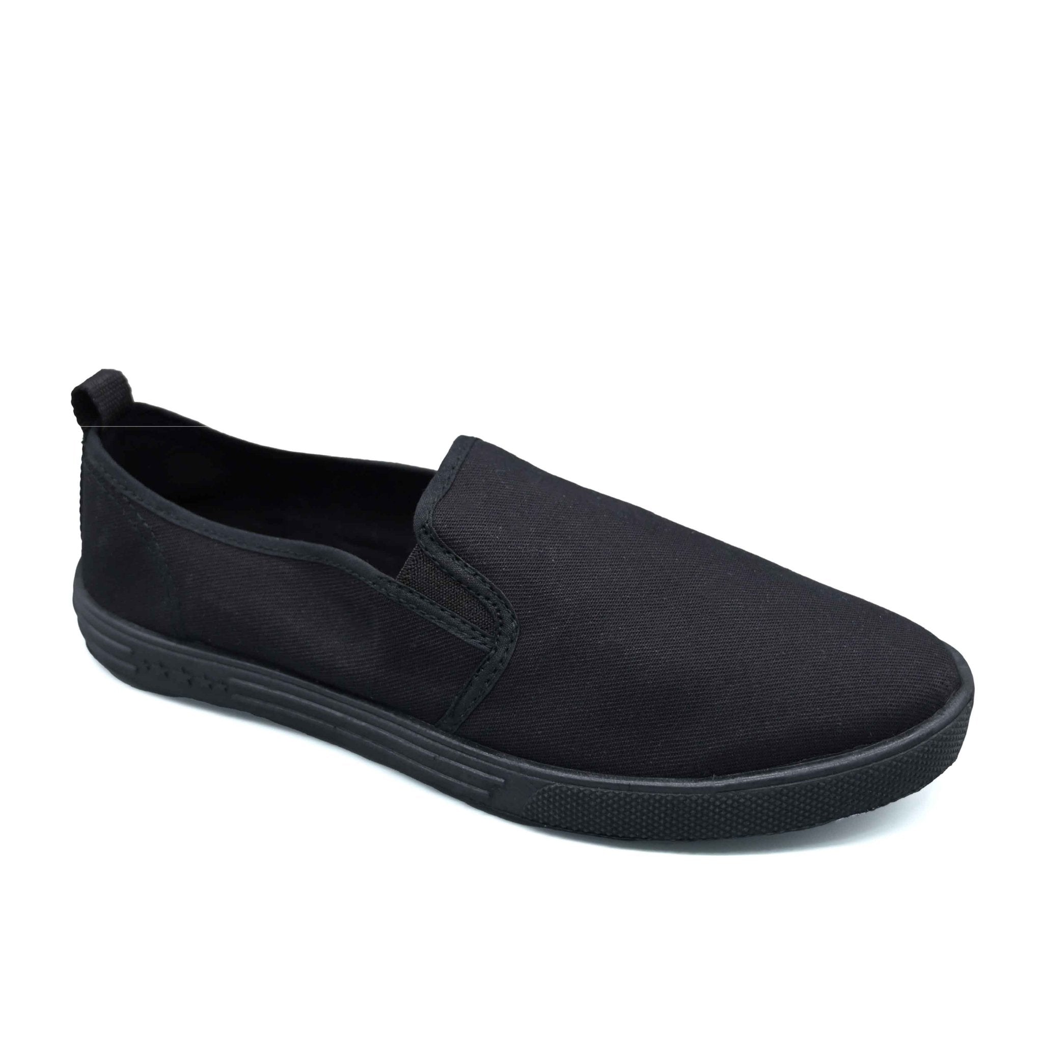 Kanan Men’s Slip-On - Black - Umoja Africa Kenya
