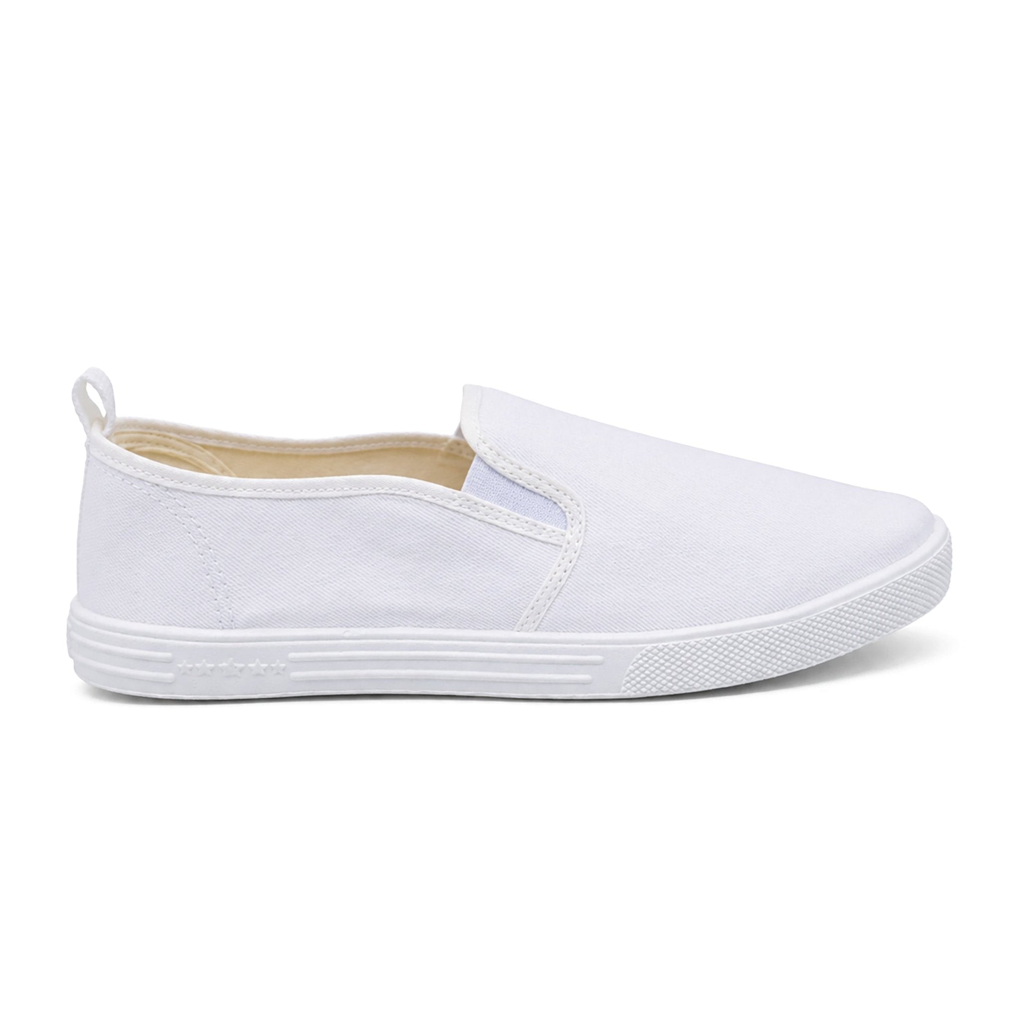 Kanan Men’s Slip-On - White - Umoja Africa Kenya