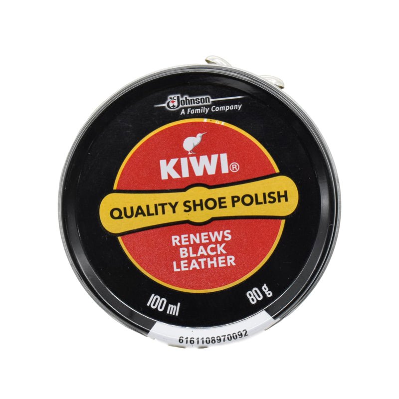 KIWI SHOE POLISH 100ML BLACK - Umoja Africa