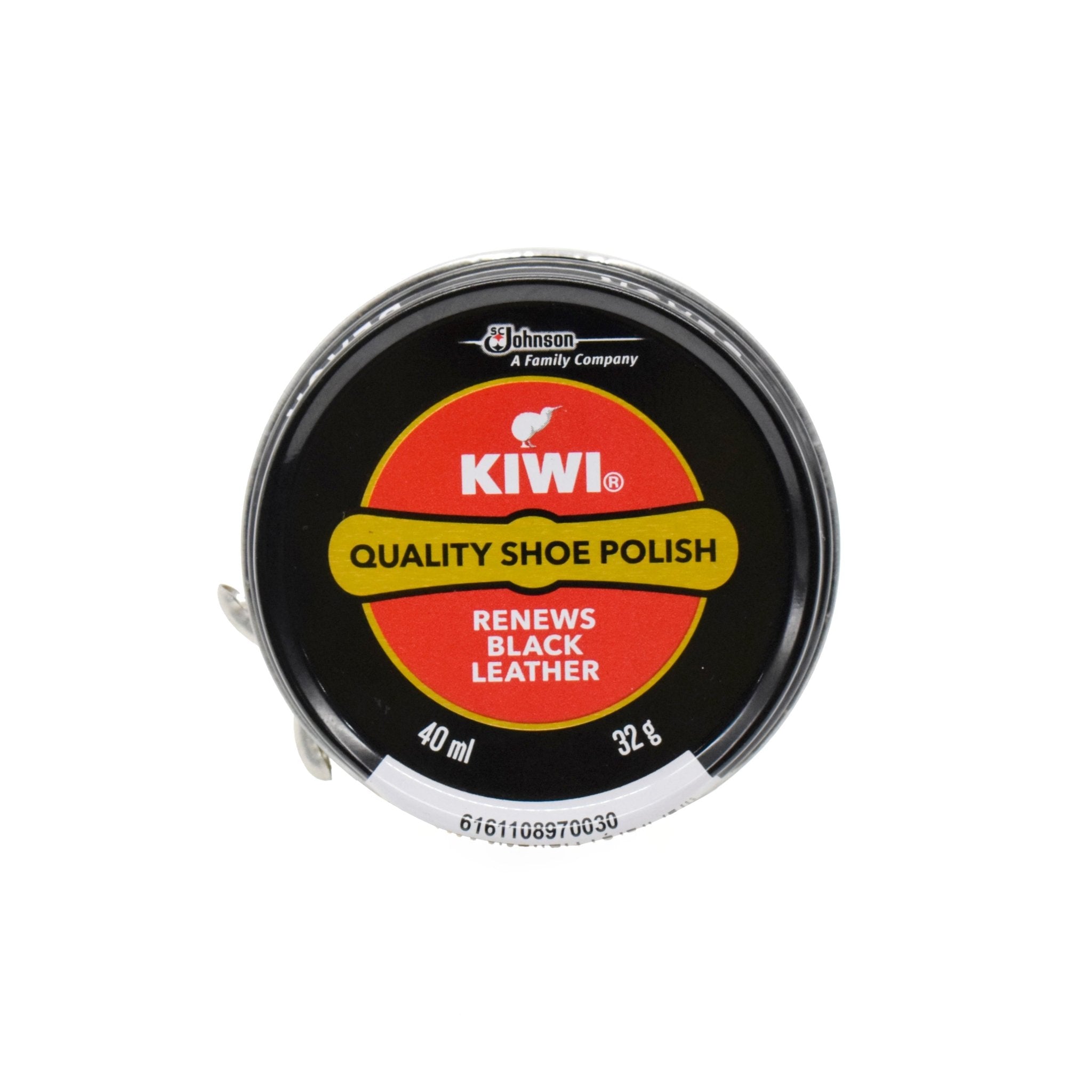 KIWI SHOE POLISH 40ML BLACK - Umoja Africa