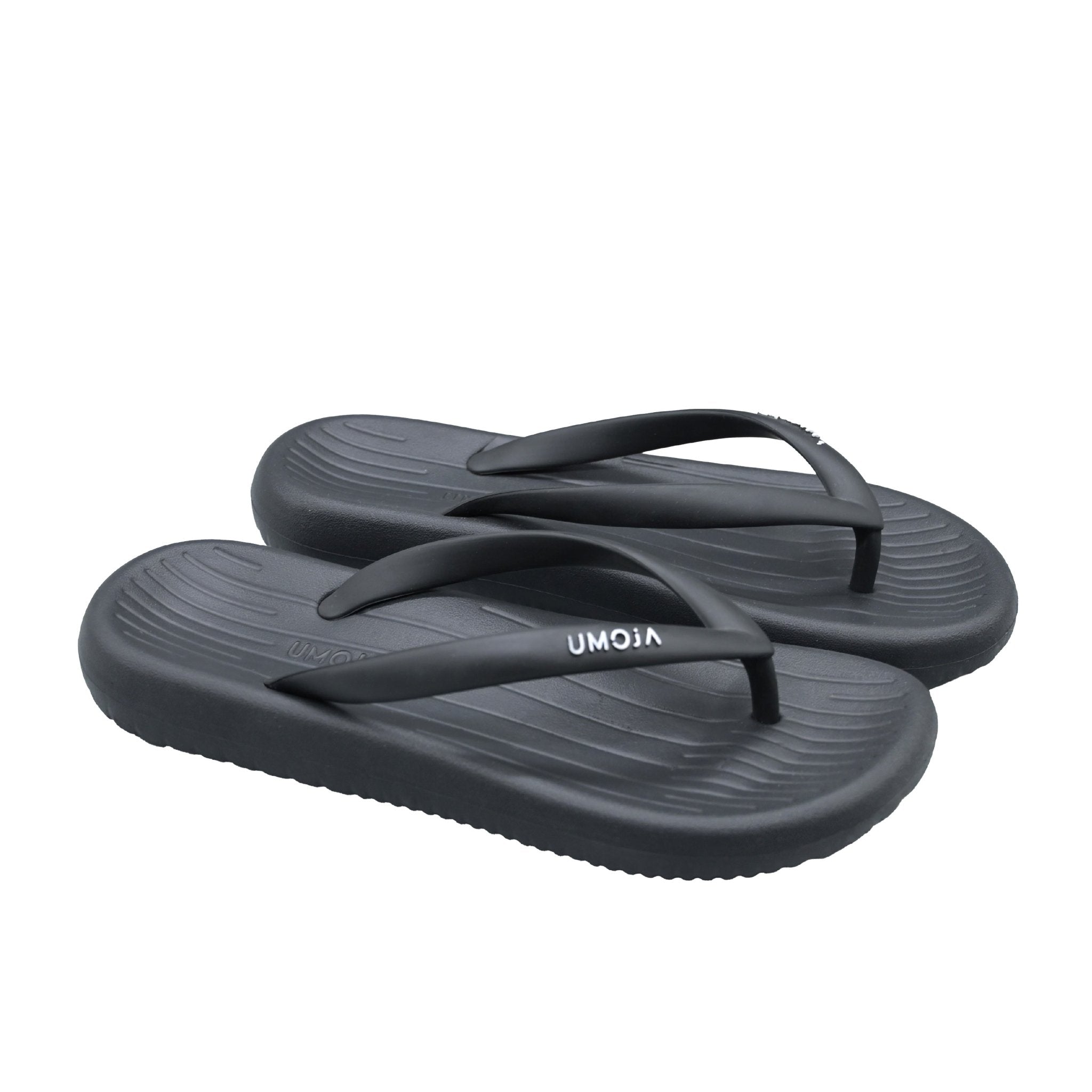 Miale Ladies’ Flip-Flops - Black - Umoja Africa Kenya