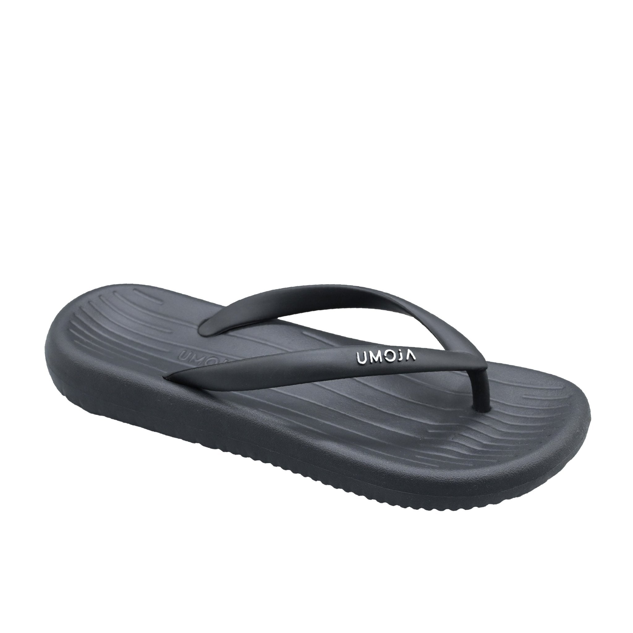 Miale Ladies’ Flip-Flops - Black - Umoja Africa Kenya