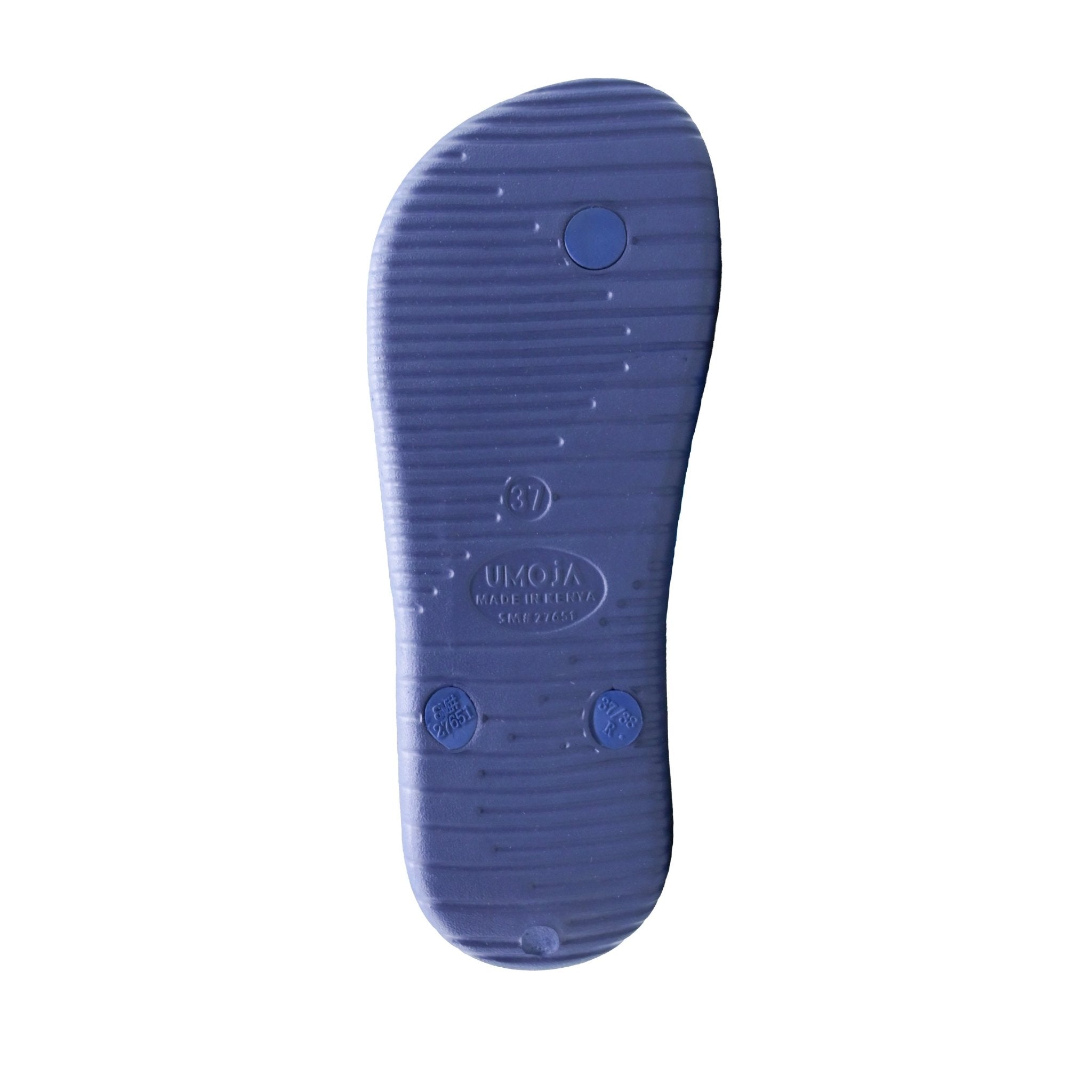 Miale Ladies’ Flip-Flops - Navy - Umoja Africa Kenya