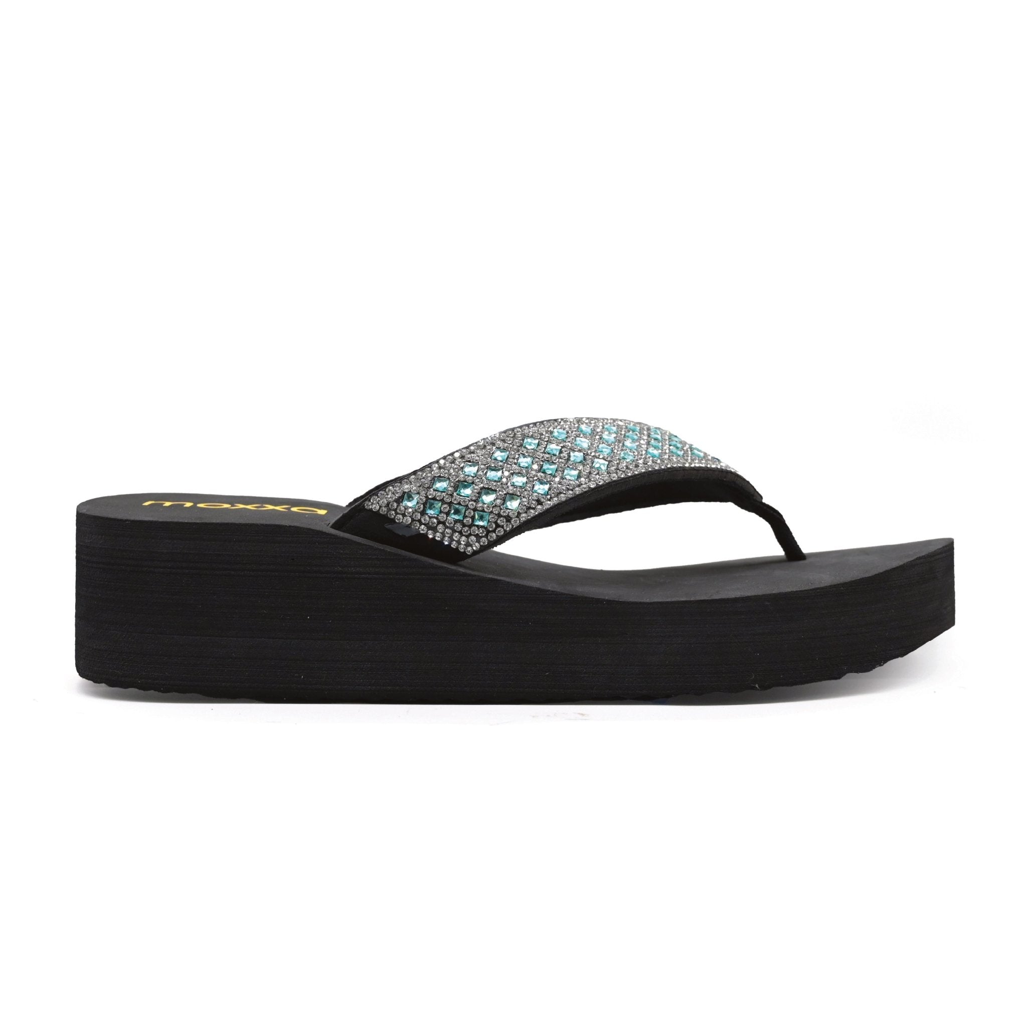 Moxxa Evita Ladies’ Wedge Sandals - Silver - Umoja Africa Kenya